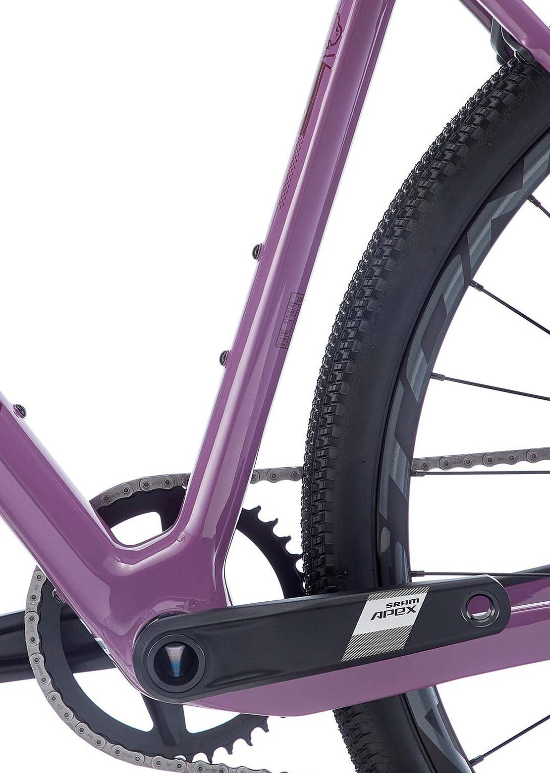 Kona 37e Libre CR Gravel Bike Gloss Mauve /Crimson Decals