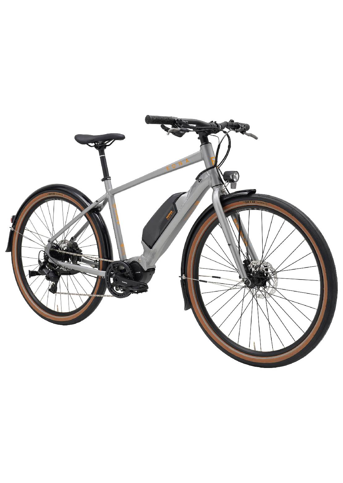 Kona Unisex Dew-E Electric Bike Grey