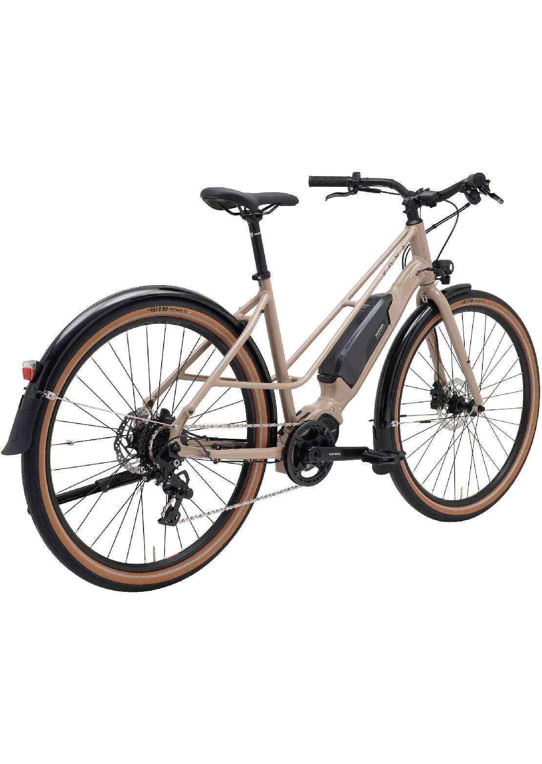 Kona Unisex E-Coco Electric Bike Tan