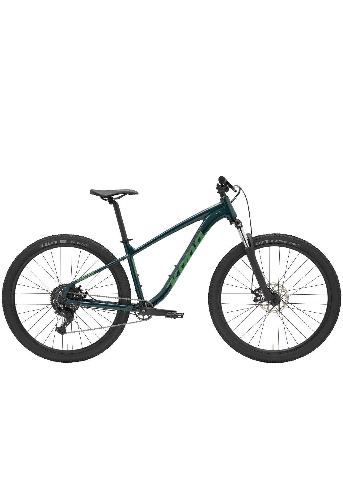 Kona Unisex Fire Mountain Bike Green