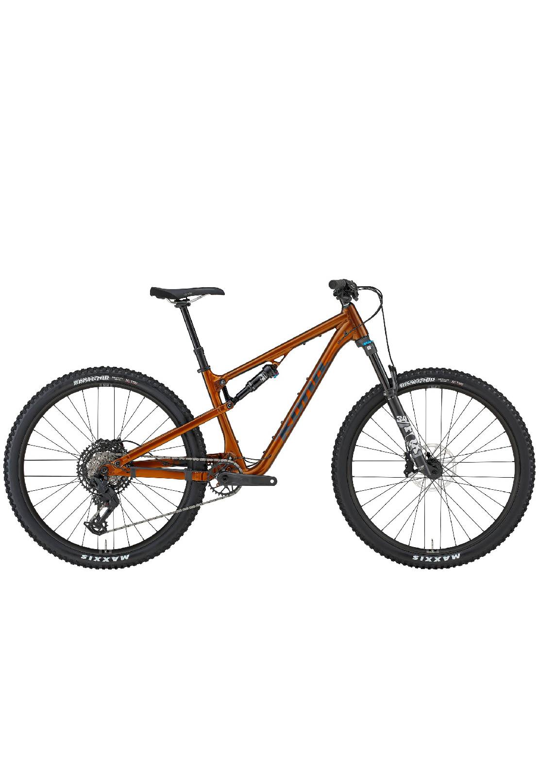 Kona Unisex Hei Hei Mountain Bike Orange
