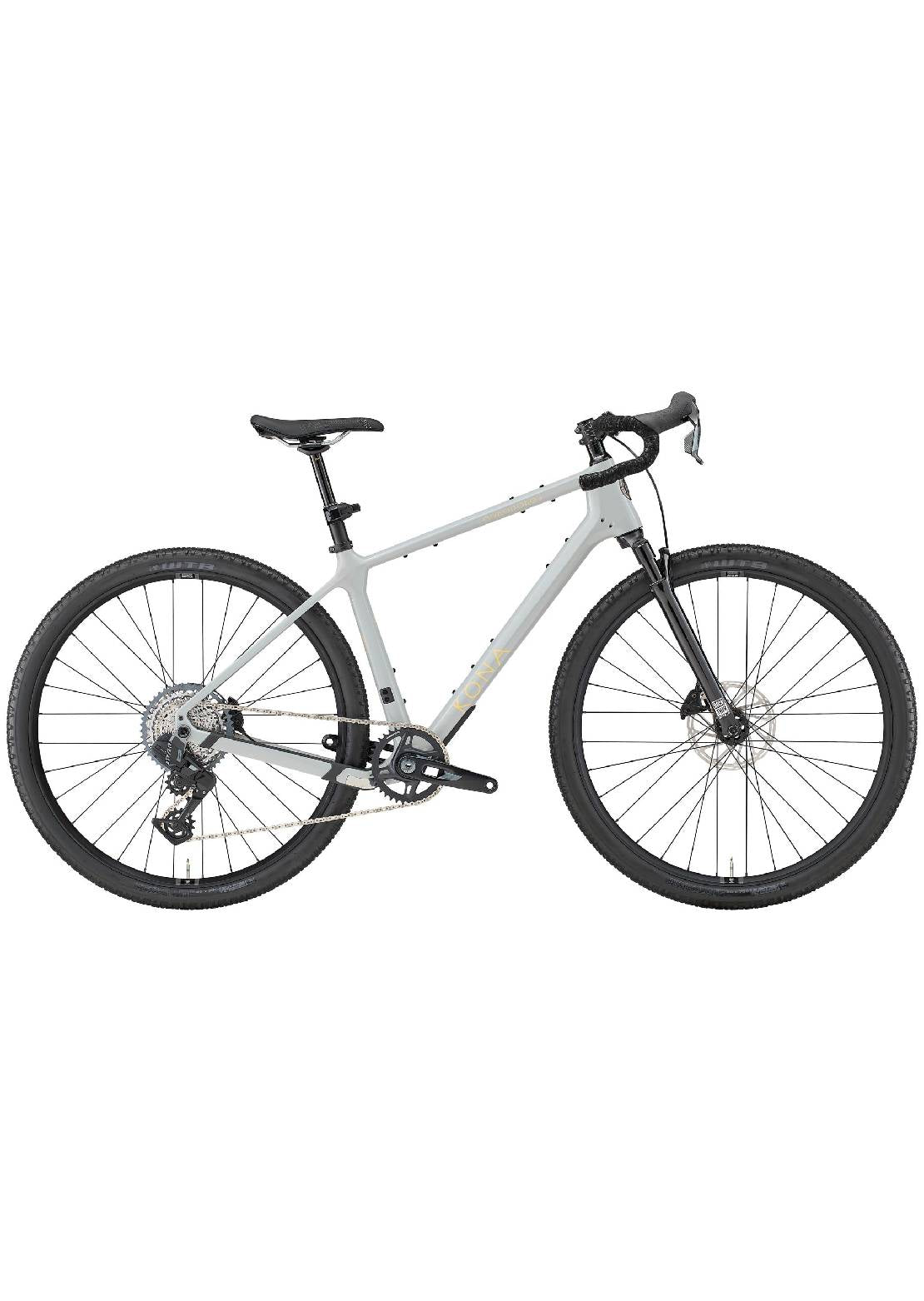 Kona Unisex Ouroboros CR DL Gravel Bike Grey