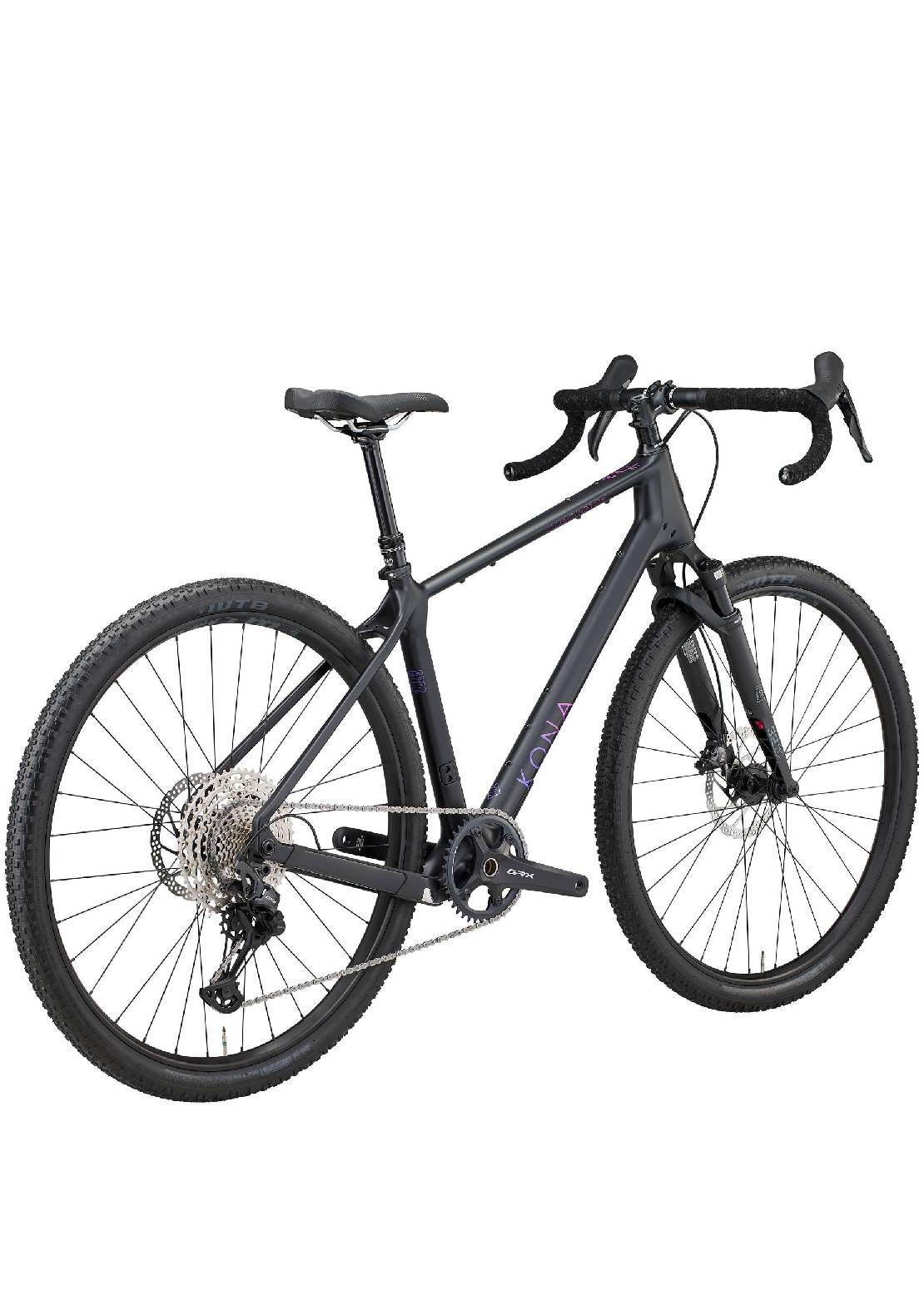 Kona Unisex Ouroboros CR Gravel Bike Black