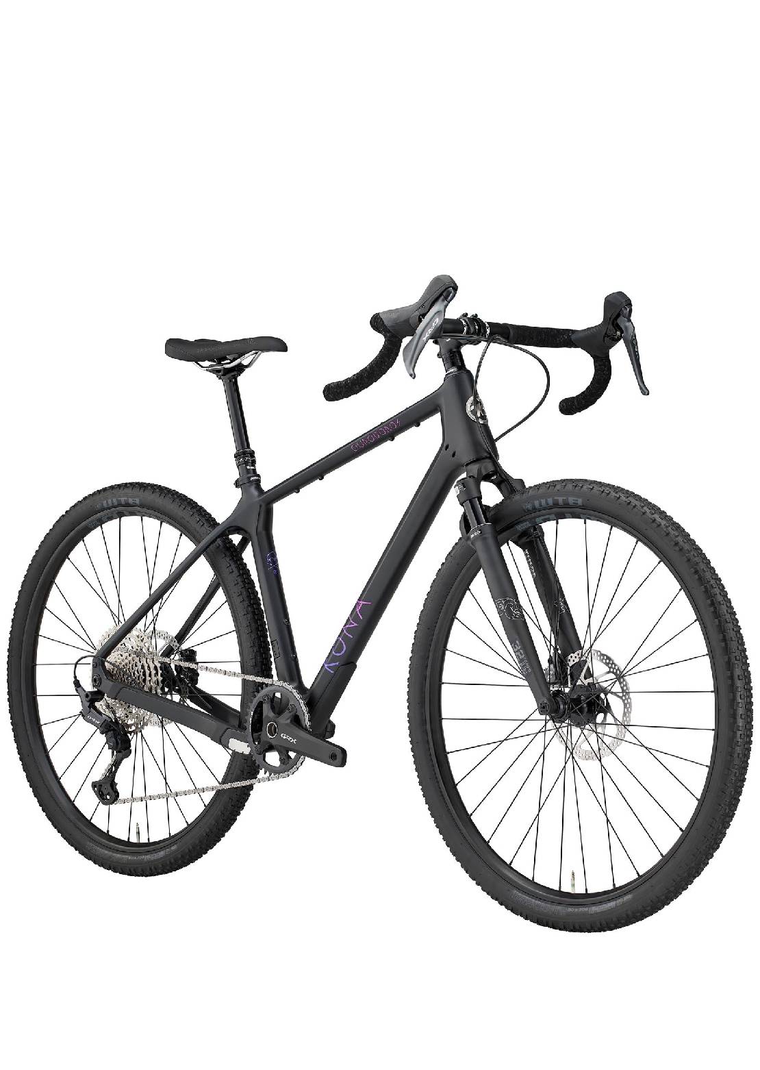 Kona Unisex Ouroboros CR Gravel Bike Black