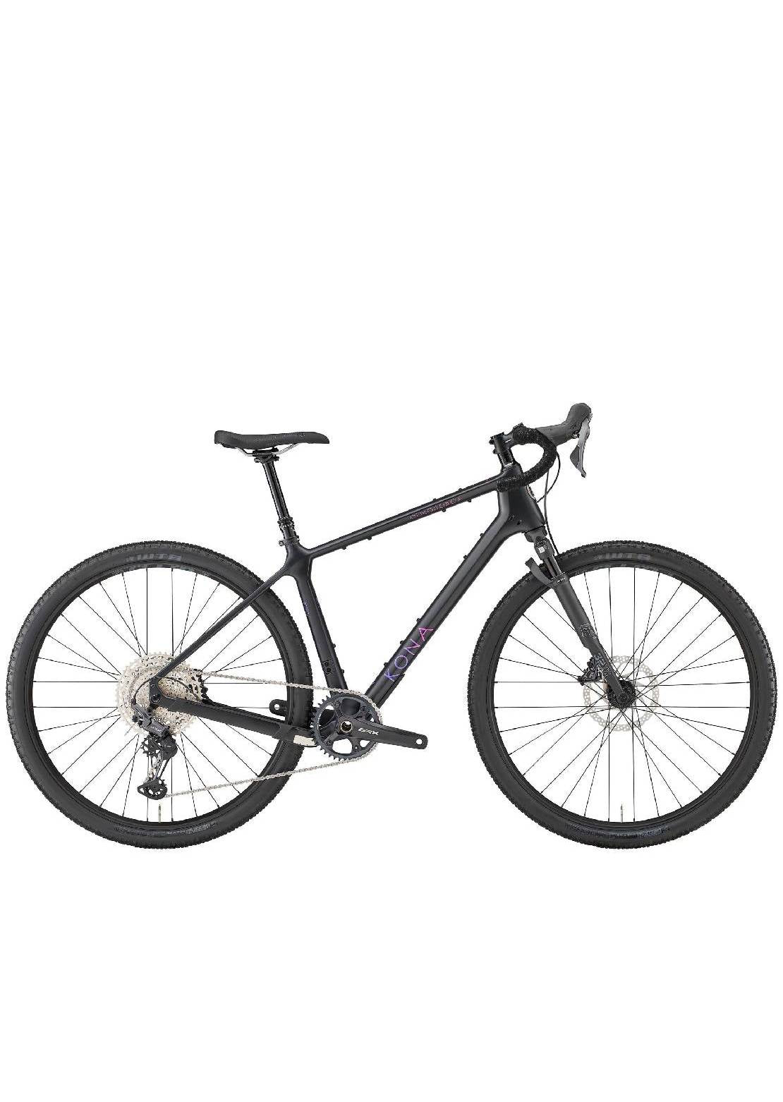 Kona Unisex Ouroboros CR Gravel Bike Black