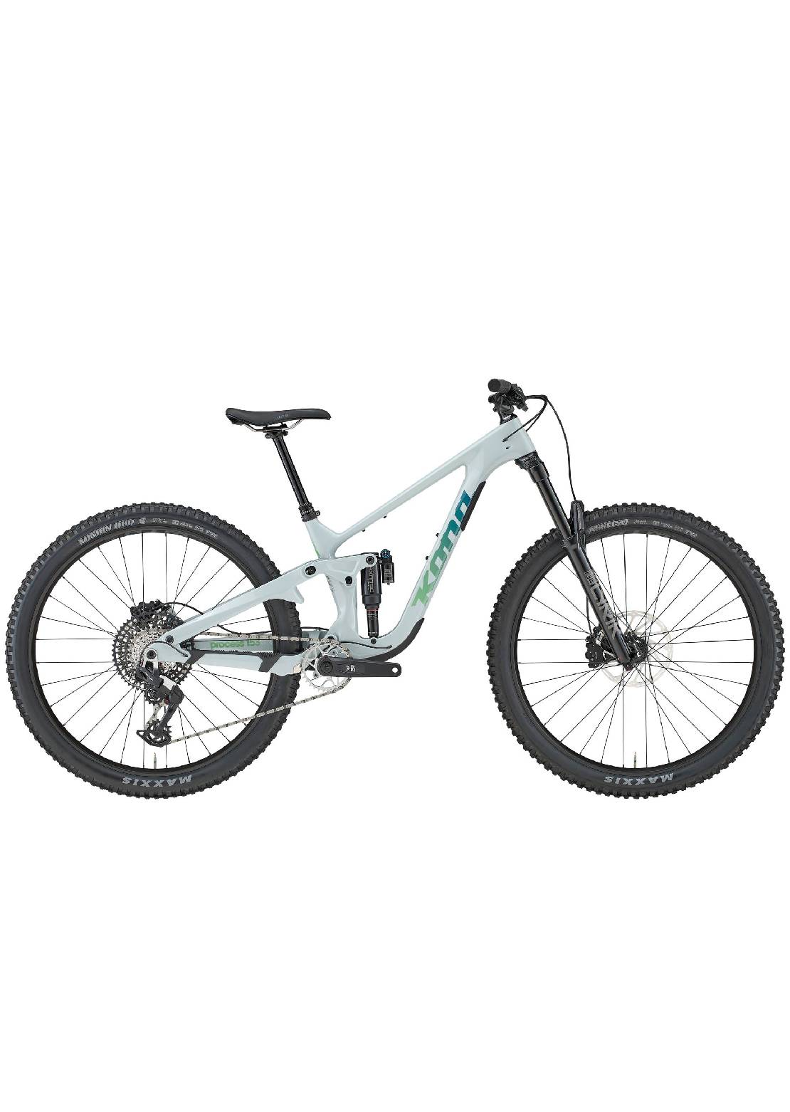 Kona Unisex Process 153 CR Mountain Bike Grey