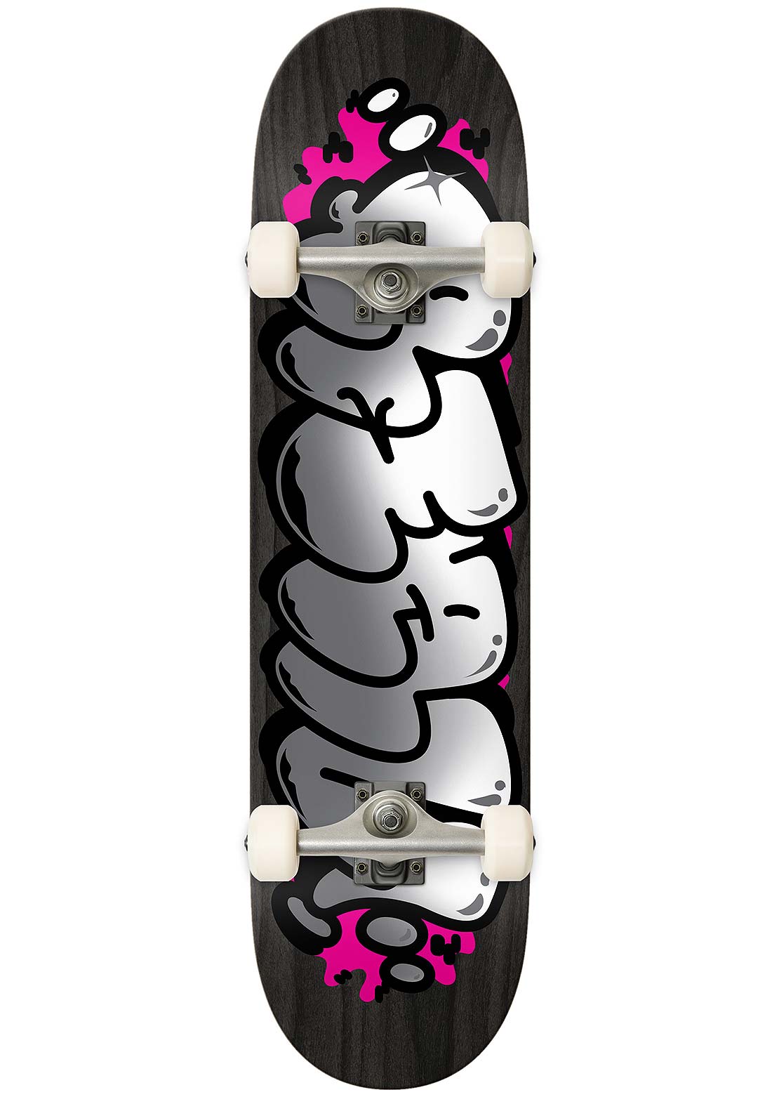 Krooked Unisex Bubble Letter Complete Foil Skateboard