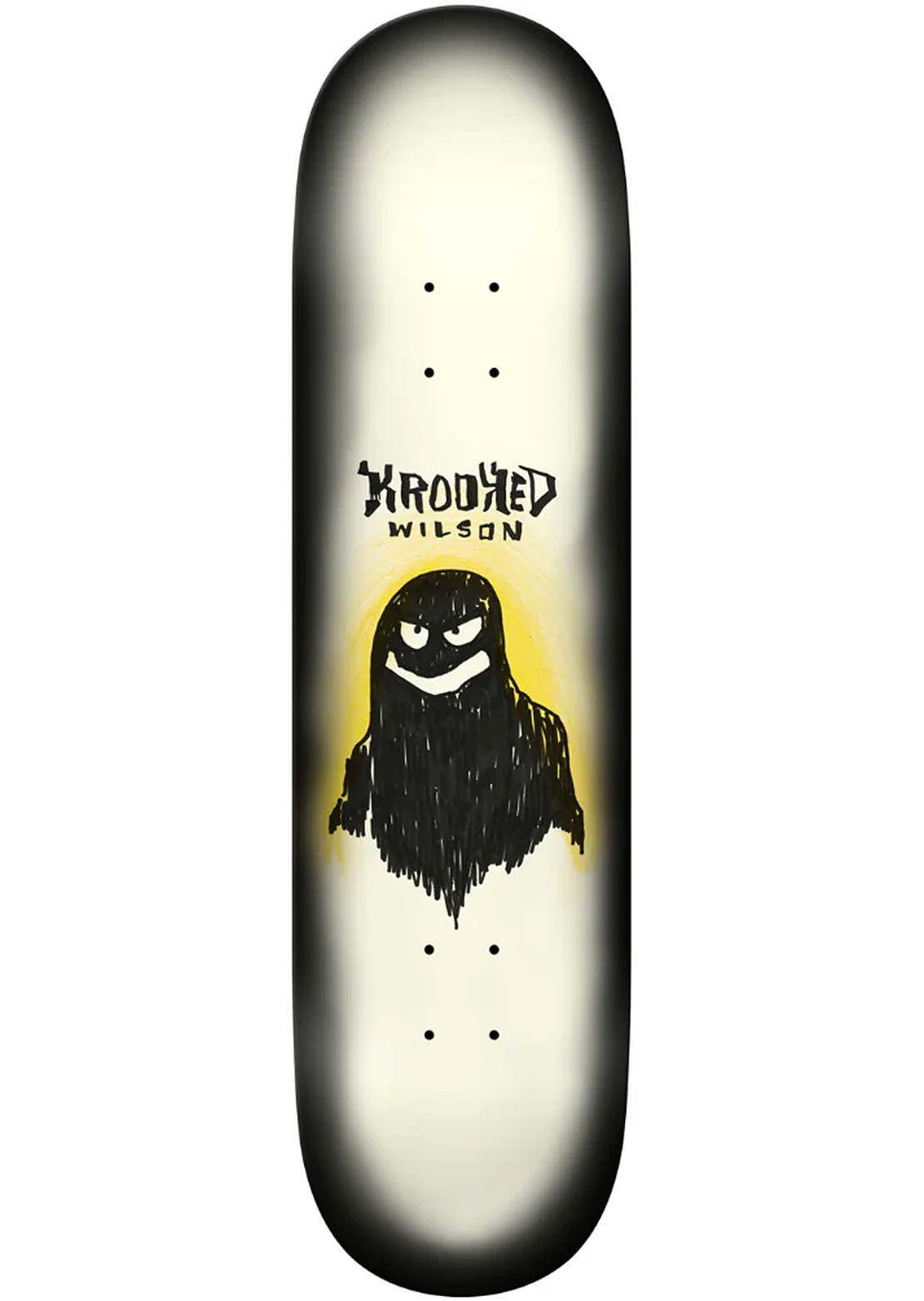 Krooked Unisex Wilson Concealed Skateboard Deck