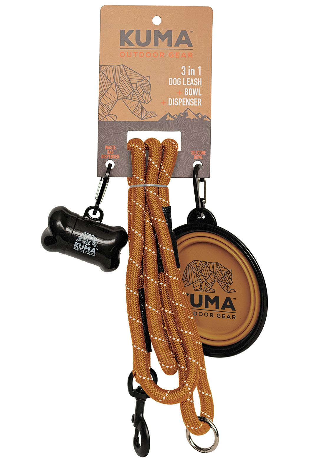 Kuma Outdoor Gear 3 in 1 Dog Leash Sierra