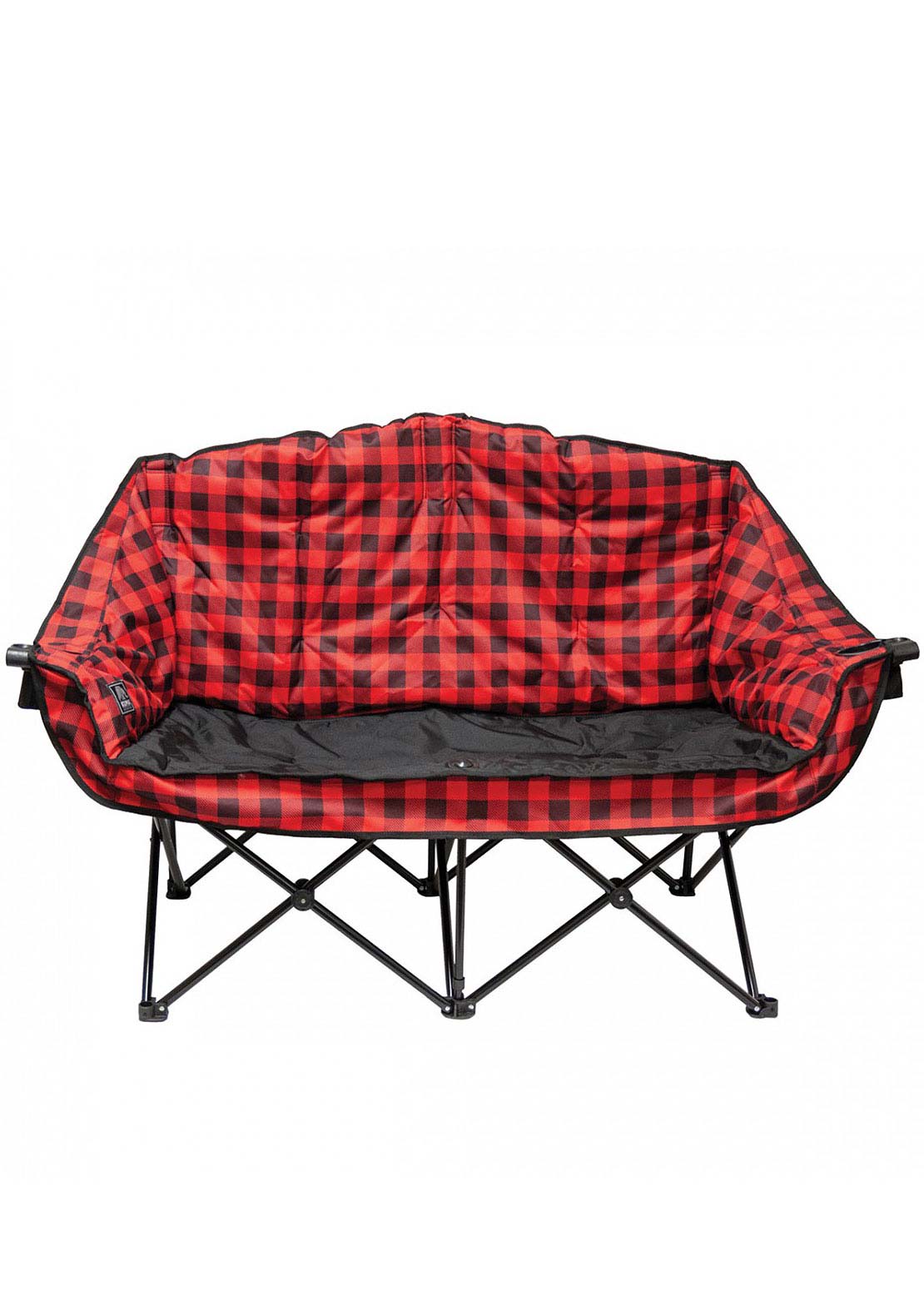 Kuma Outdoor Gear Bear Buddy Double Chair Red/Black Plaid