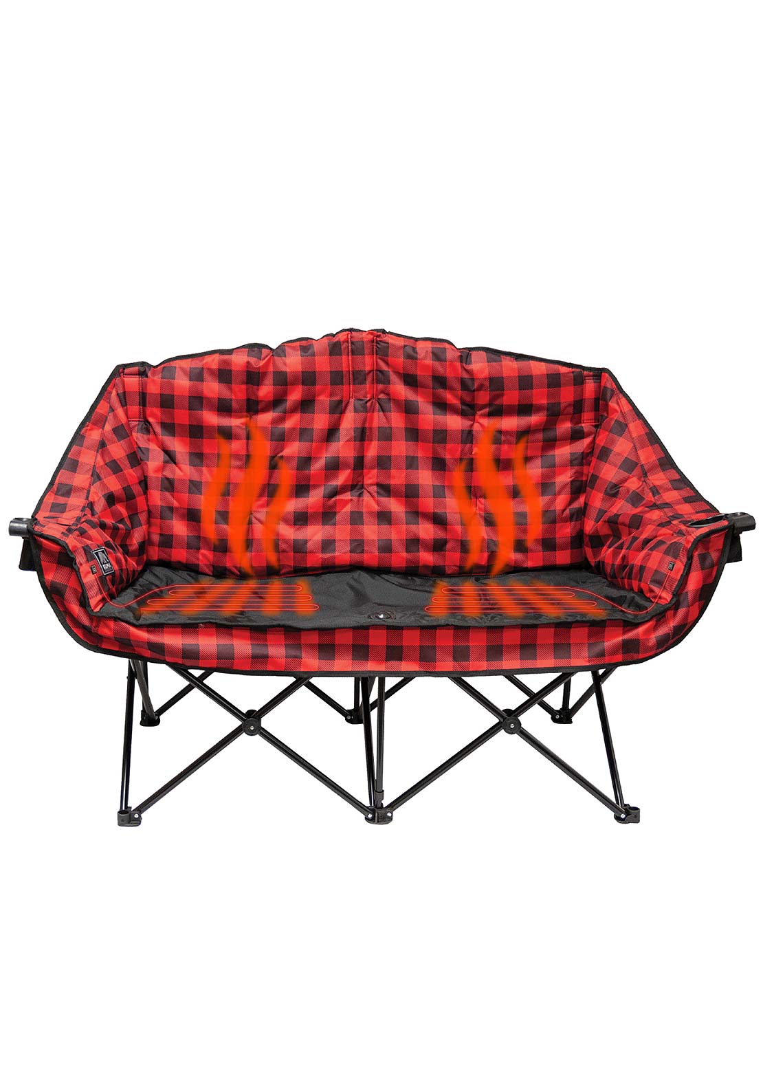 Kuma Outdoor Gear Bear Buddy Heated Chair With Power Bank Red/Black