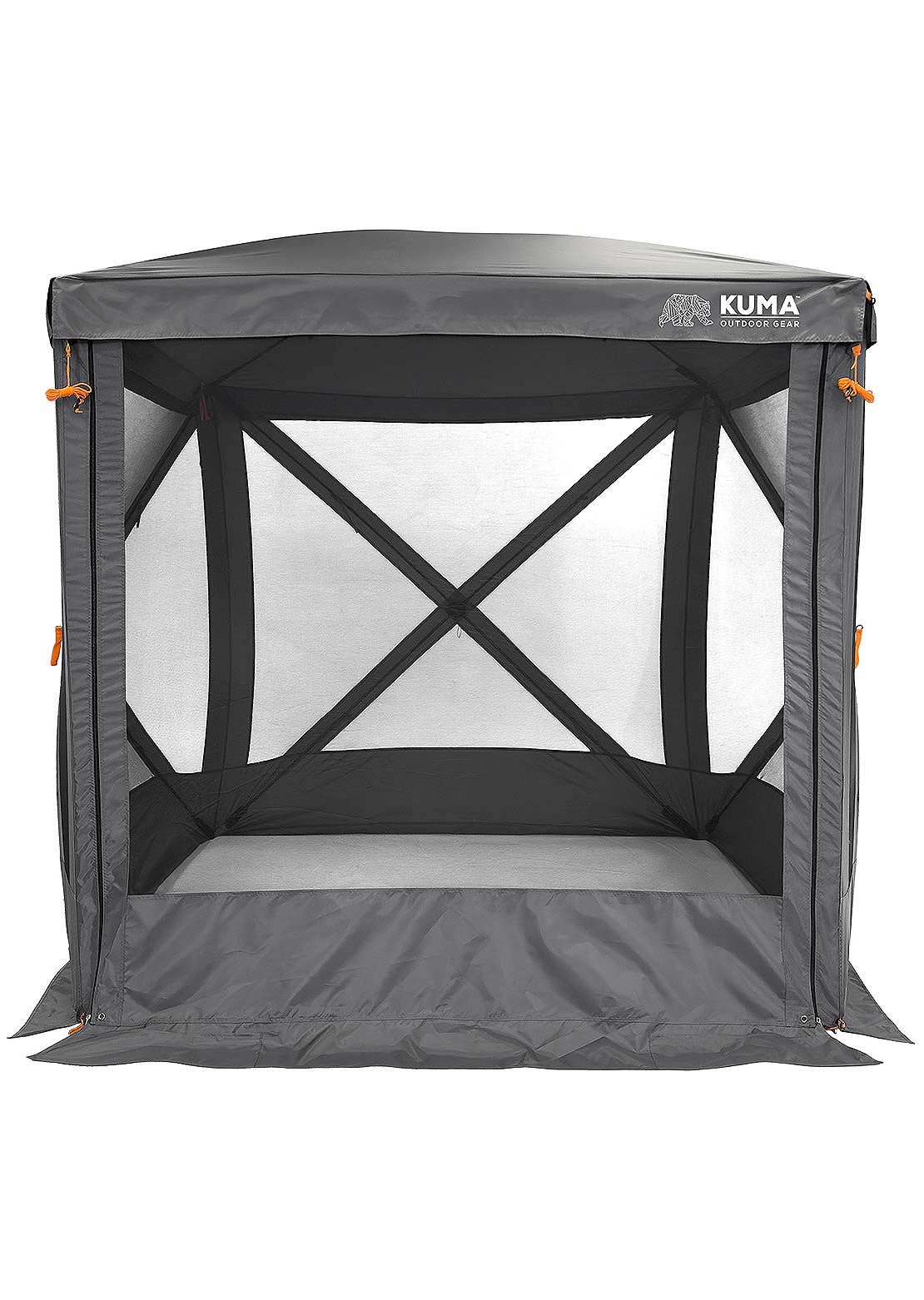 Kuma Outdoor Gear Bear Cub Gazebo 4 Wall Grey