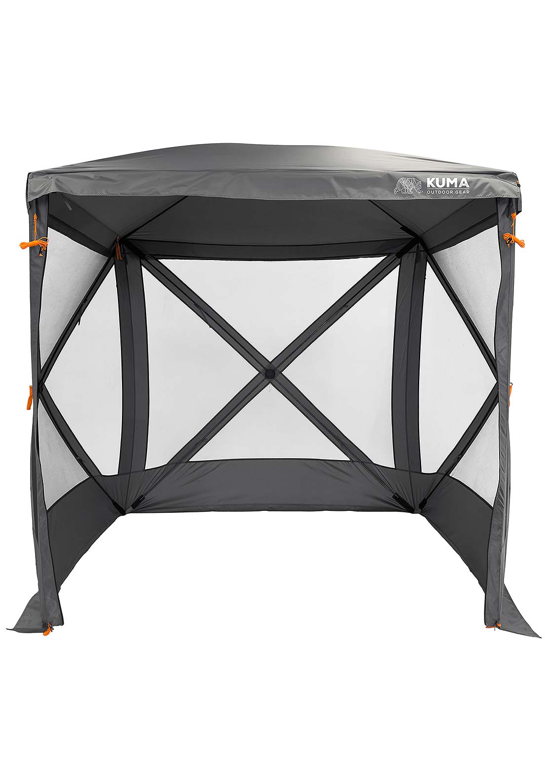 Kuma Outdoor Gear Bear Cub Gazebo 4 Wall Grey