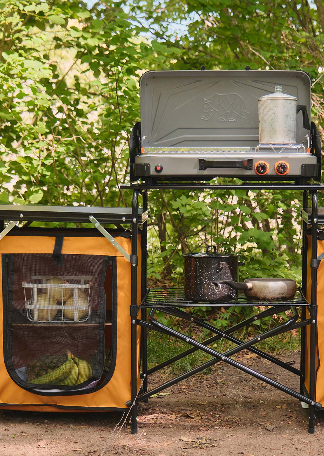 Kuma Outdoor Gear Busy Bear Camp Kitchen Black