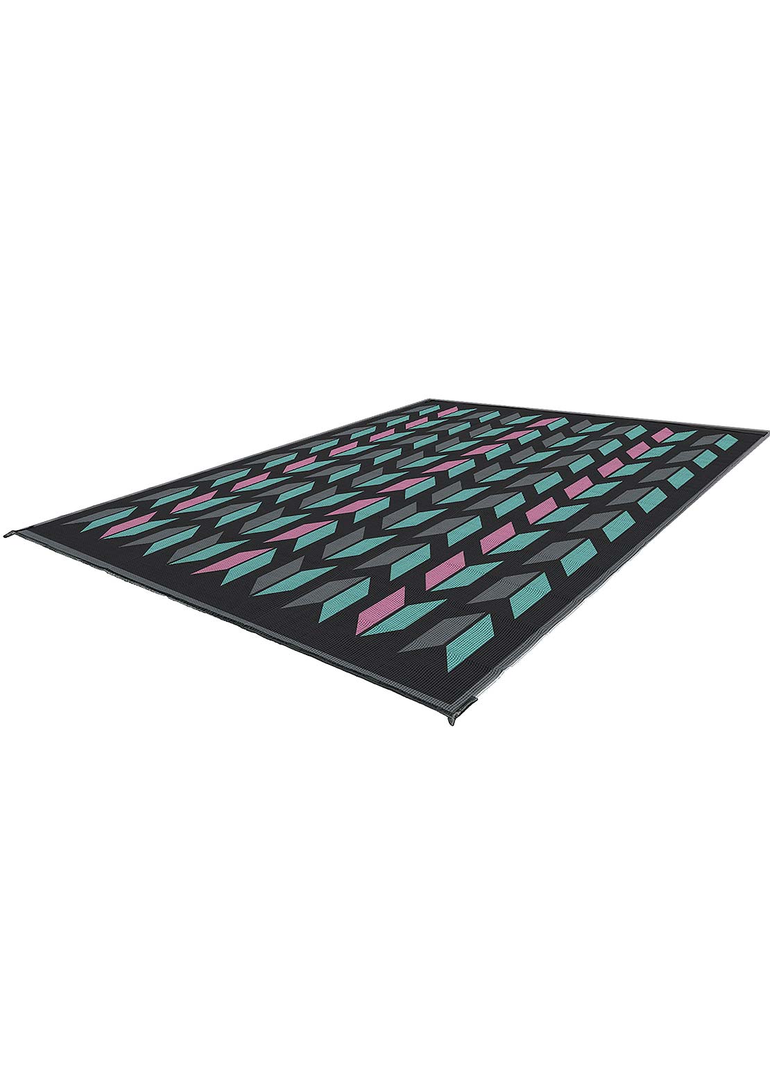 Kuma Outdoor Gear Cheveron Outdoor Mat Bermuda/Pink/Graphite/Black