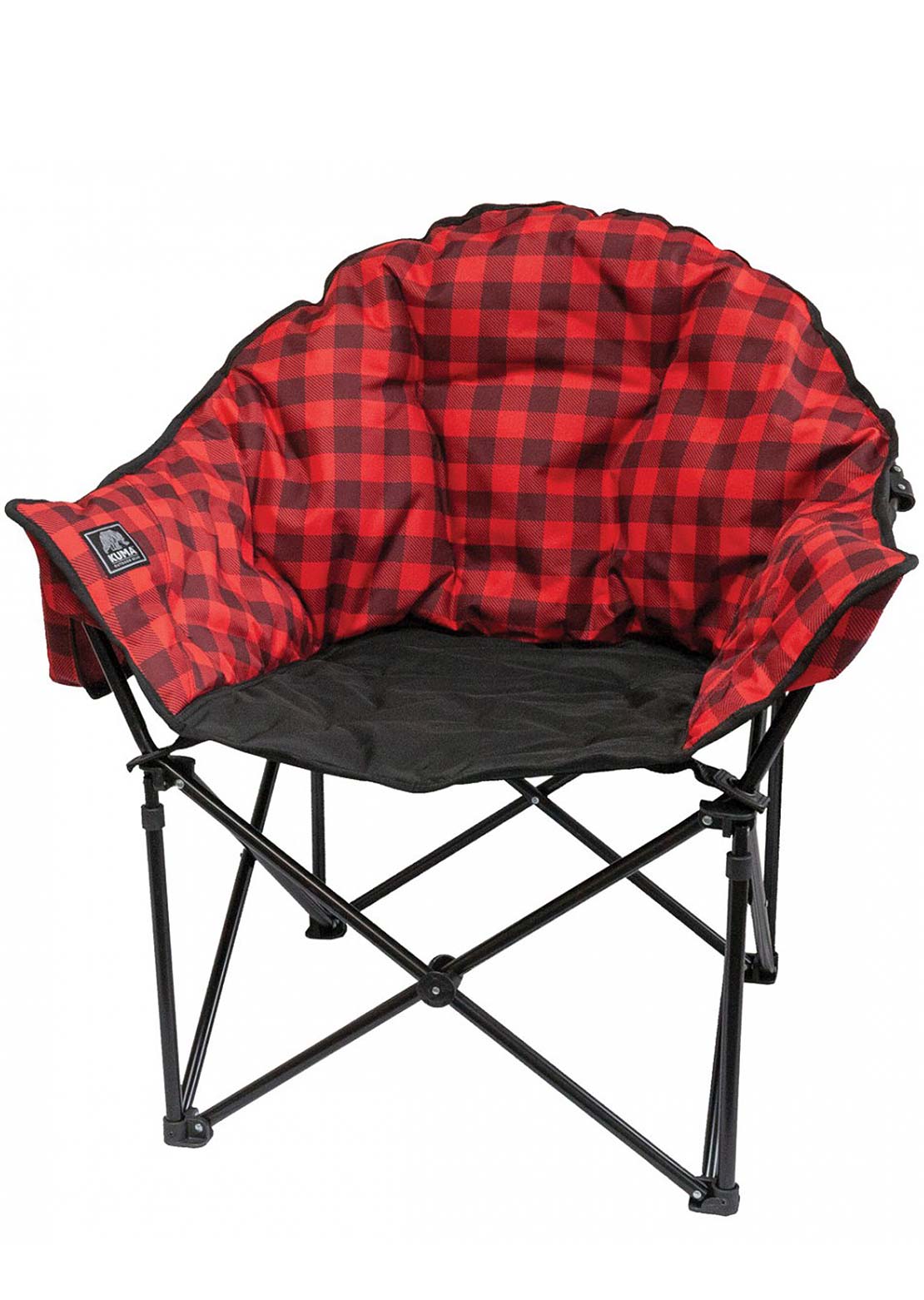 Kuma Outdoor Gear Lazy Bear Chair Red/Black Plaid