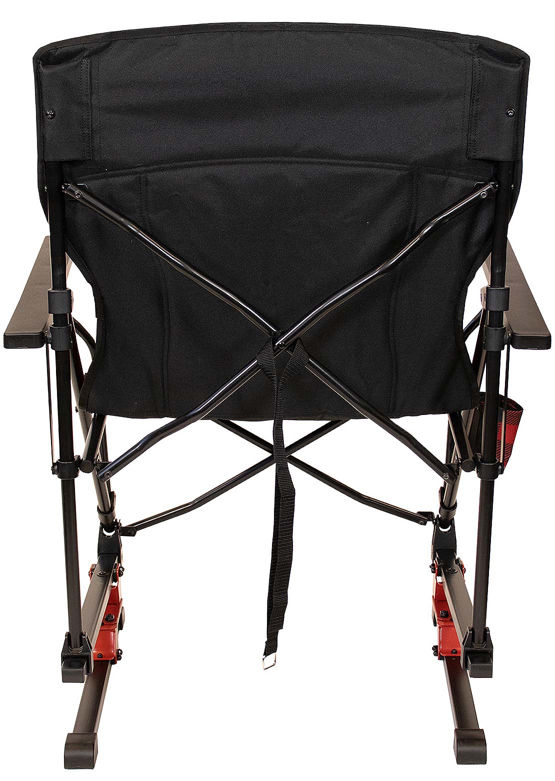 Kuma Outdoor Gear Spring Bear Chair - Quad Fold Red/Black