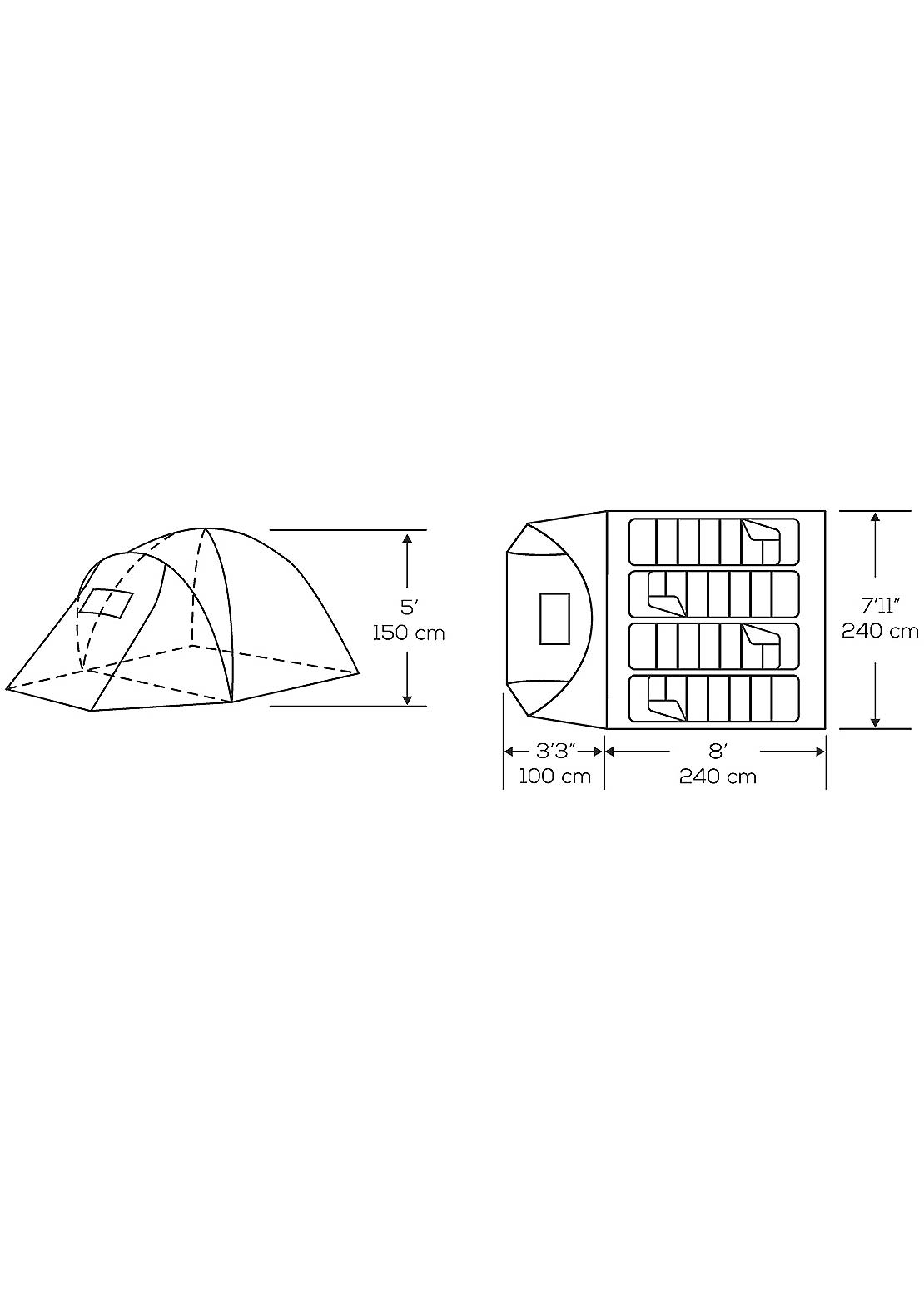 Kuma Outdoor Gear Tekarra 4 Tent