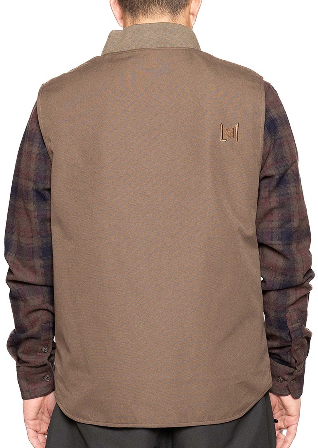 L1 Men's Americana Vest Brown Stone