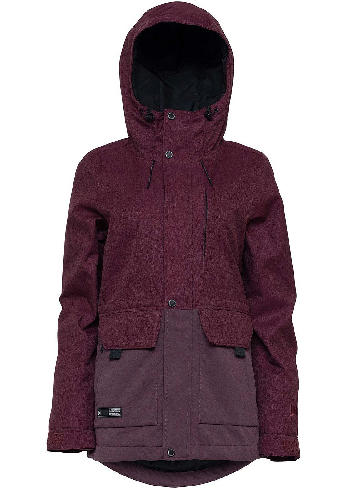 L1 Women's Anwen Jacket Port/Huckleberry