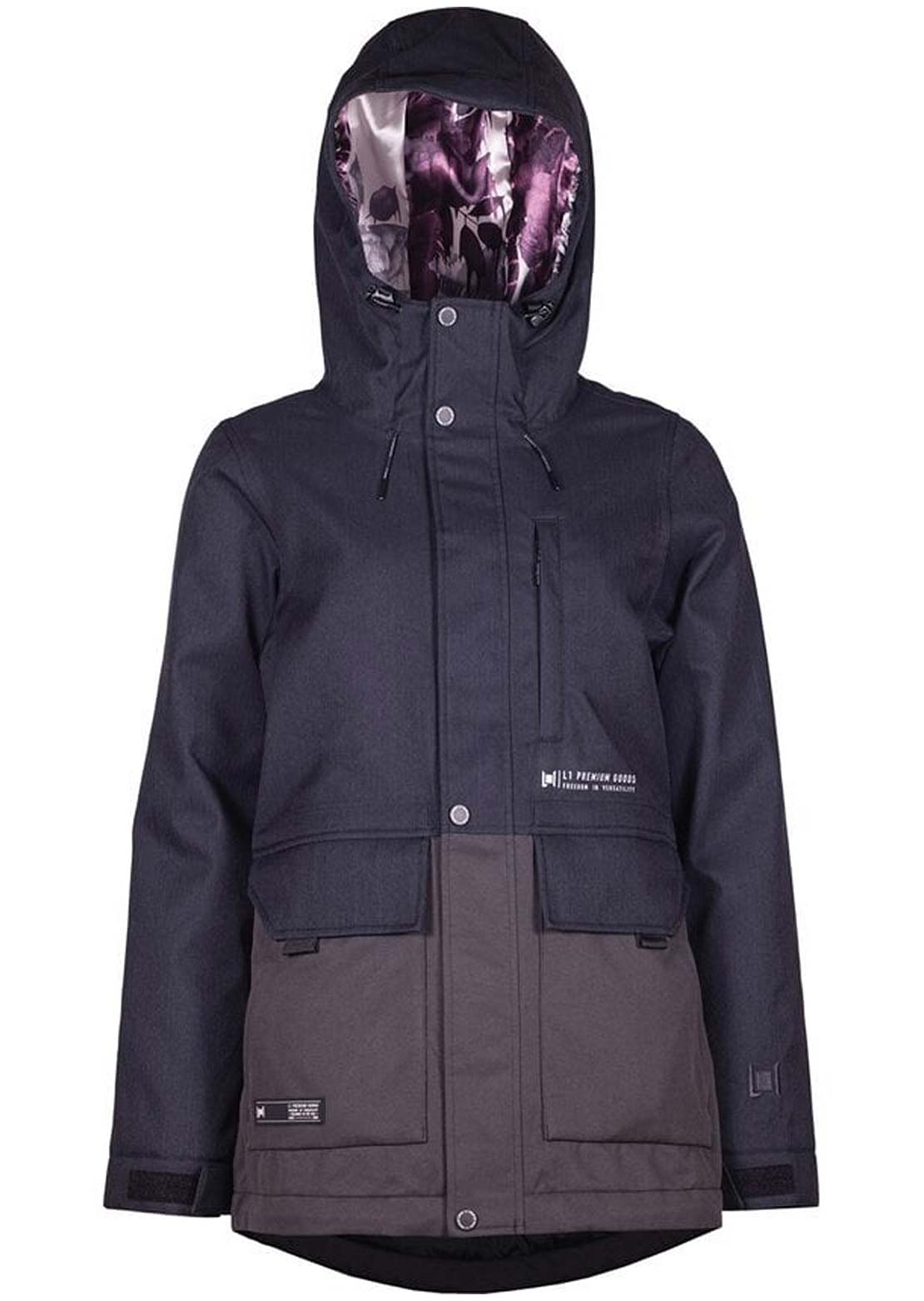 L1 Women's Anwen Jacket Black/Phantom