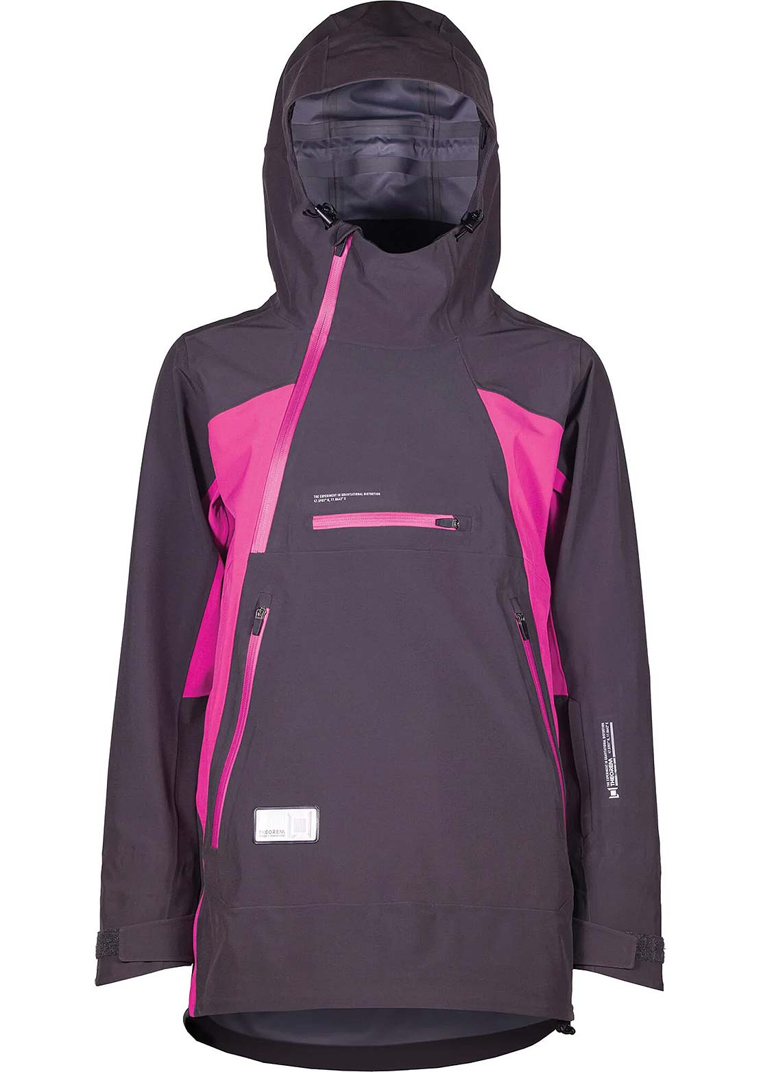 L1 Women&#39;s Atlas Jacket Phantom/Fuchsia