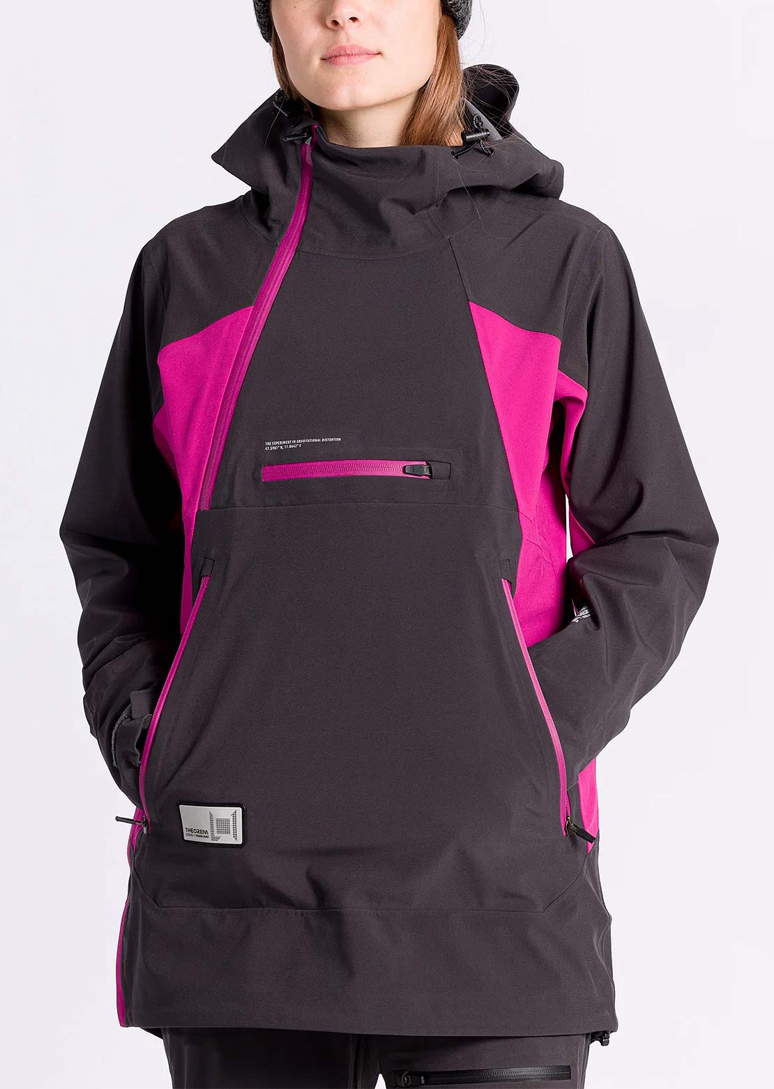 L1 Women&#39;s Atlas Jacket Phantom/Fuchsia