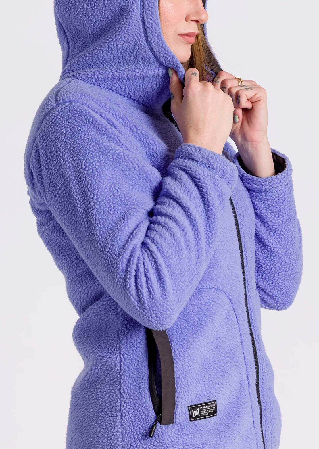 L1 Women&#39;s Genesee Fleece Jacket Ultraviolet Phantom