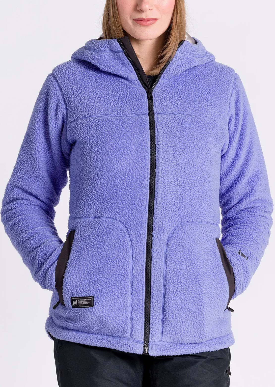 L1 Women&#39;s Genesee Fleece Jacket Ultraviolet Phantom