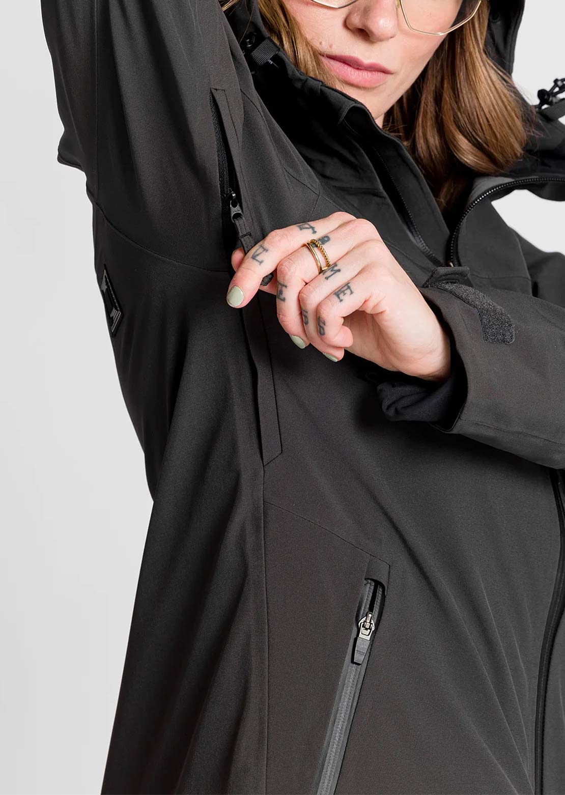 L1 Women&#39;s Nightwave Snowboard Jacket Phantom