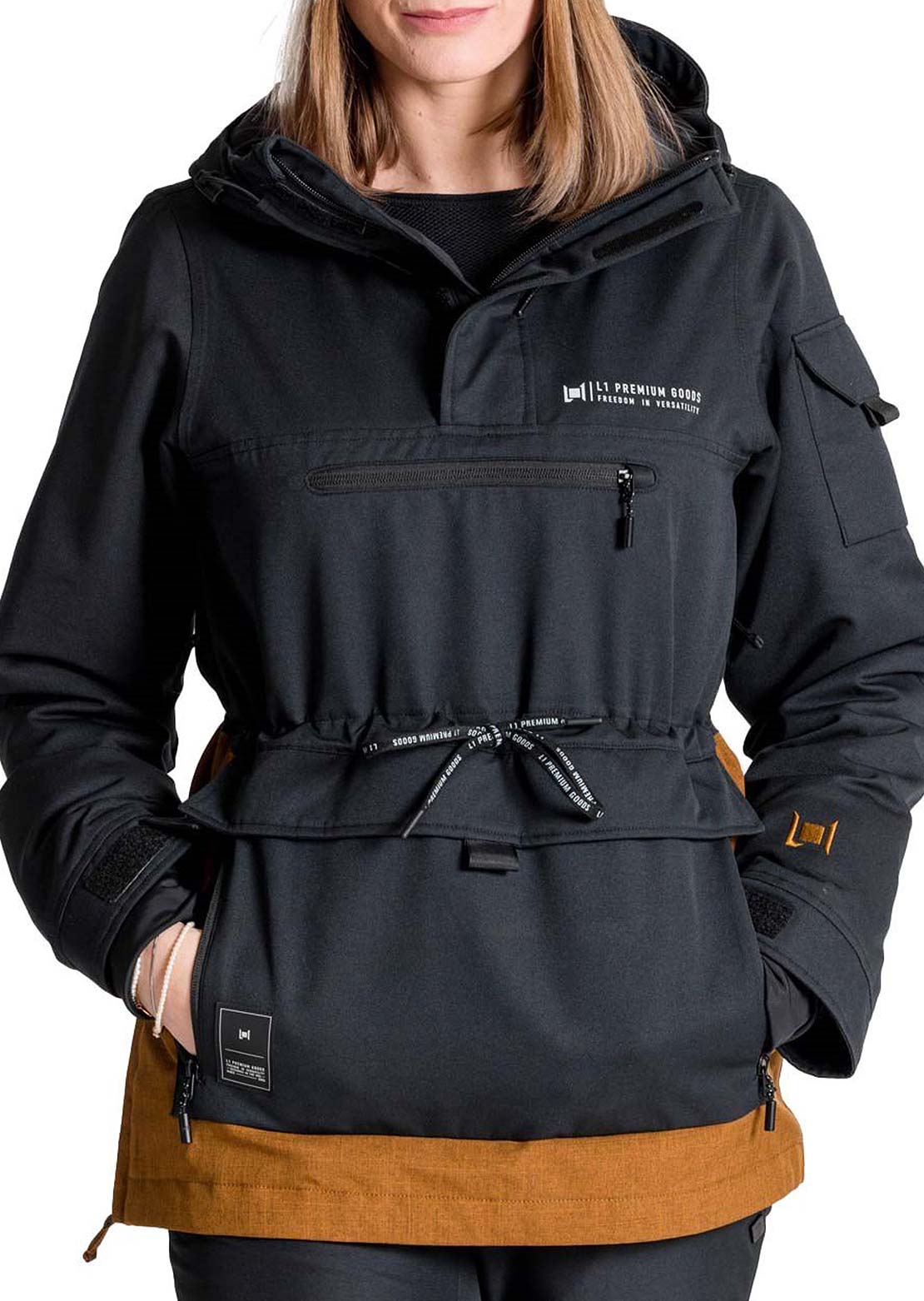 L1 Women&#39;s Prowler Jacket Black/Amber