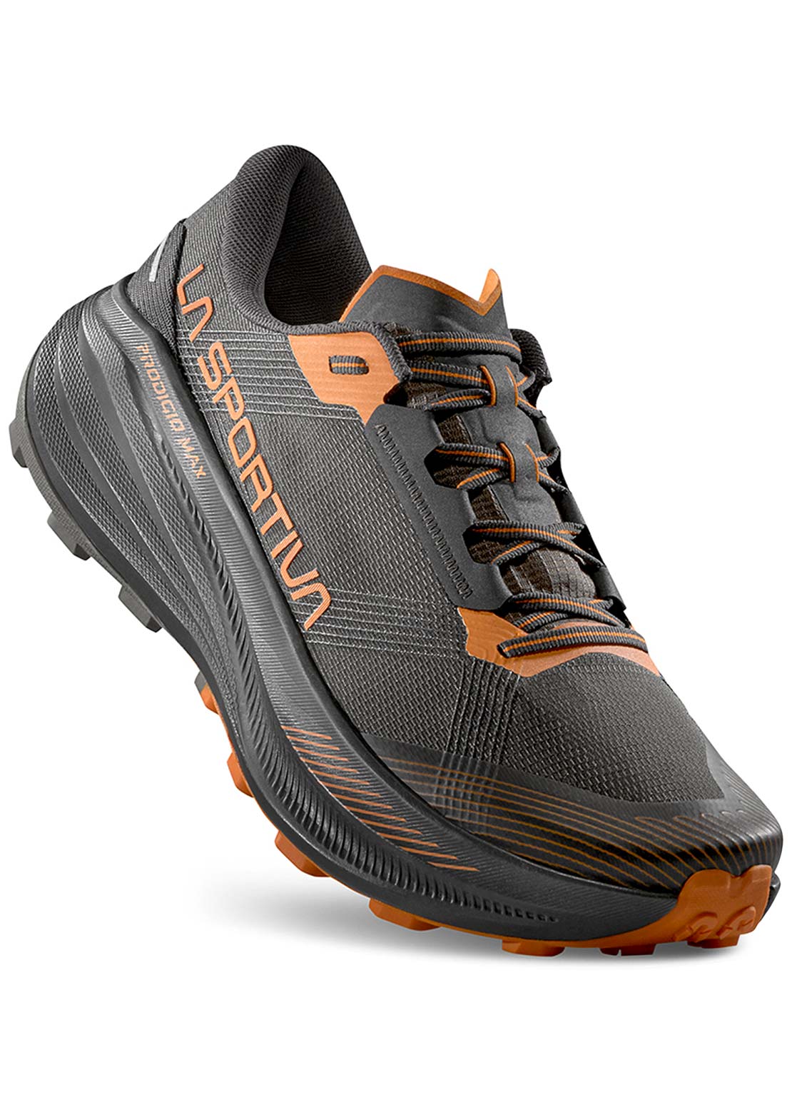 La Sportiva Men's Prodigio Max Running Shoes Mocha Marmalade