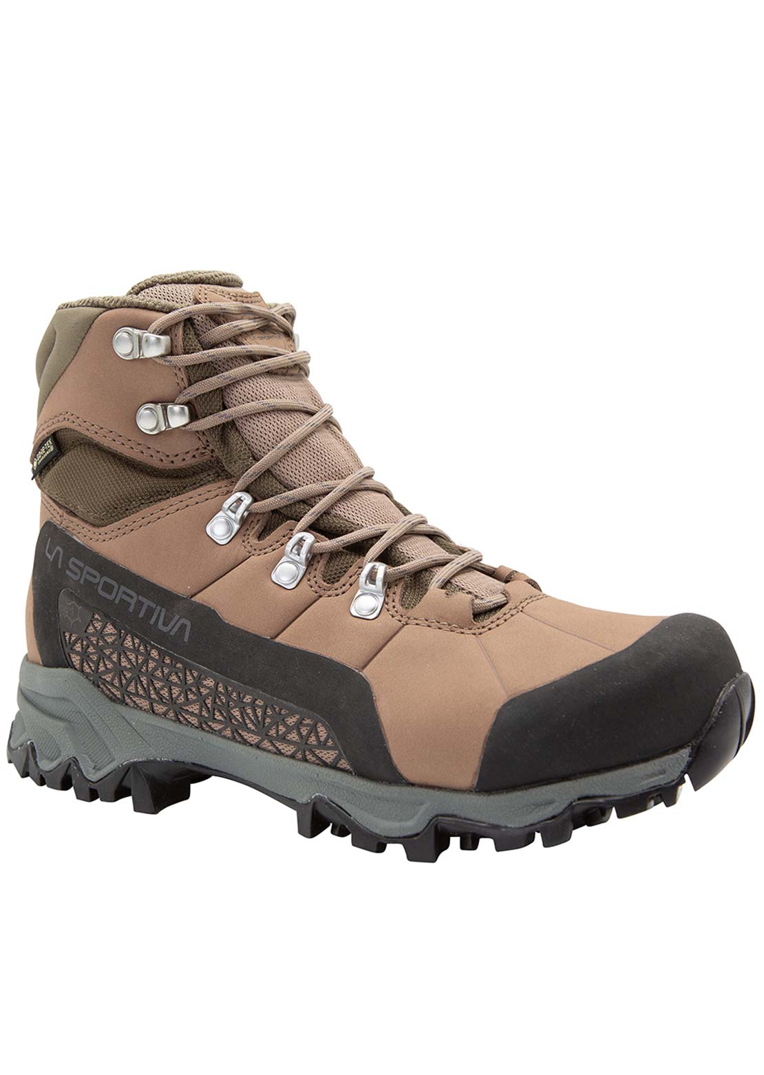 La Sportiva Women's Nucleo High II Gore-TEX Hiking Boots Cedar Sand Dune
