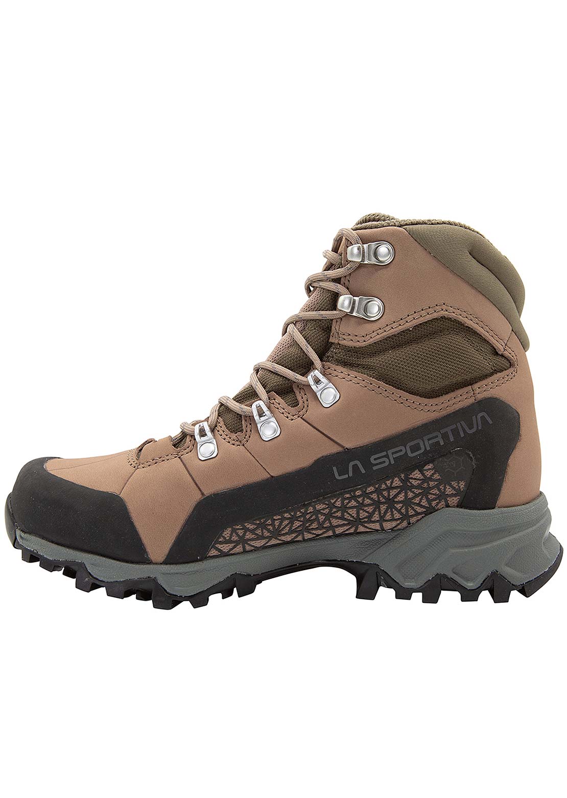 La Sportiva Women's Nucleo High II Gore-TEX Hiking Boots Cedar Sand Dune