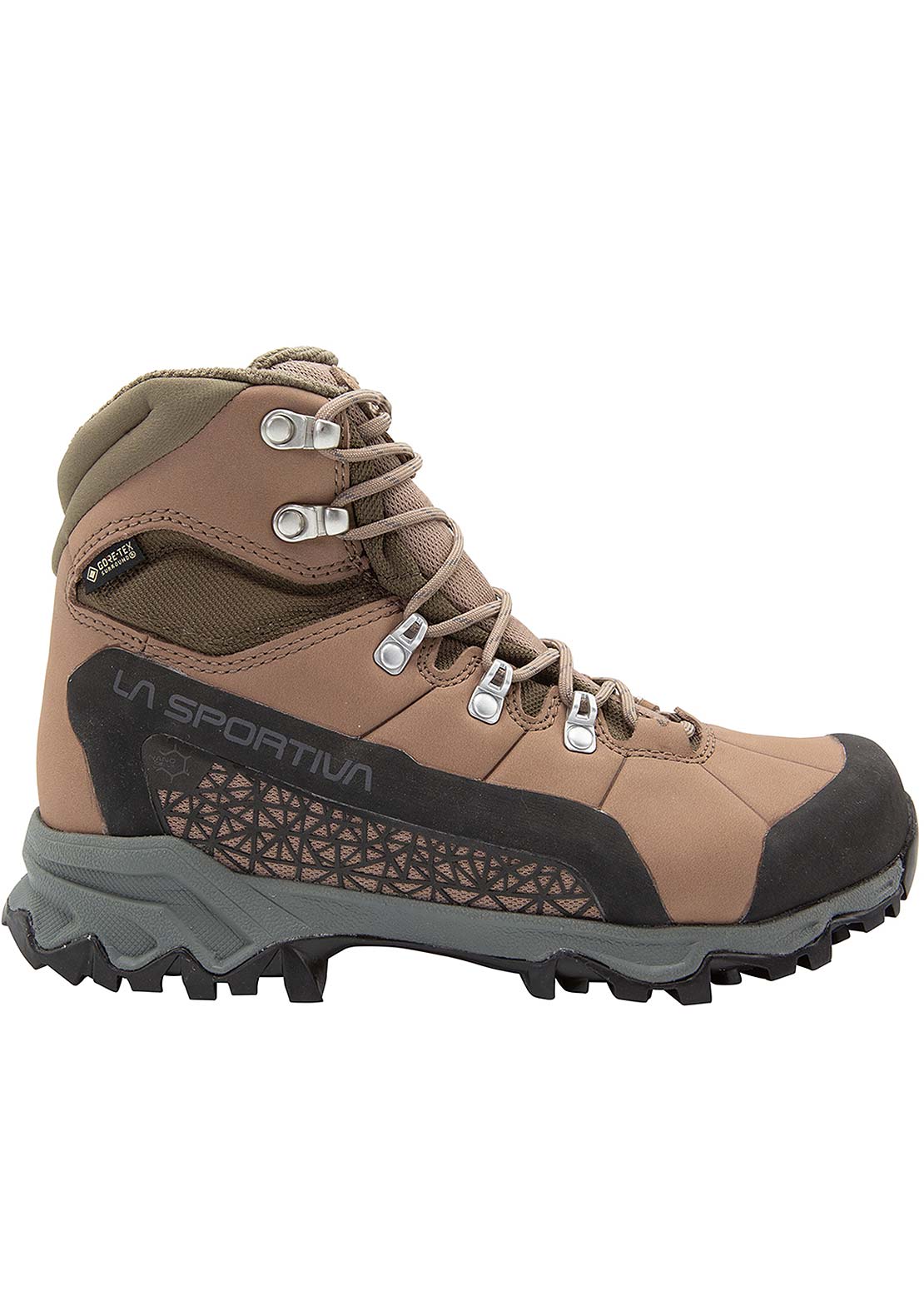 La Sportiva Women's Nucleo High II Gore-TEX Hiking Boots Cedar Sand Dune