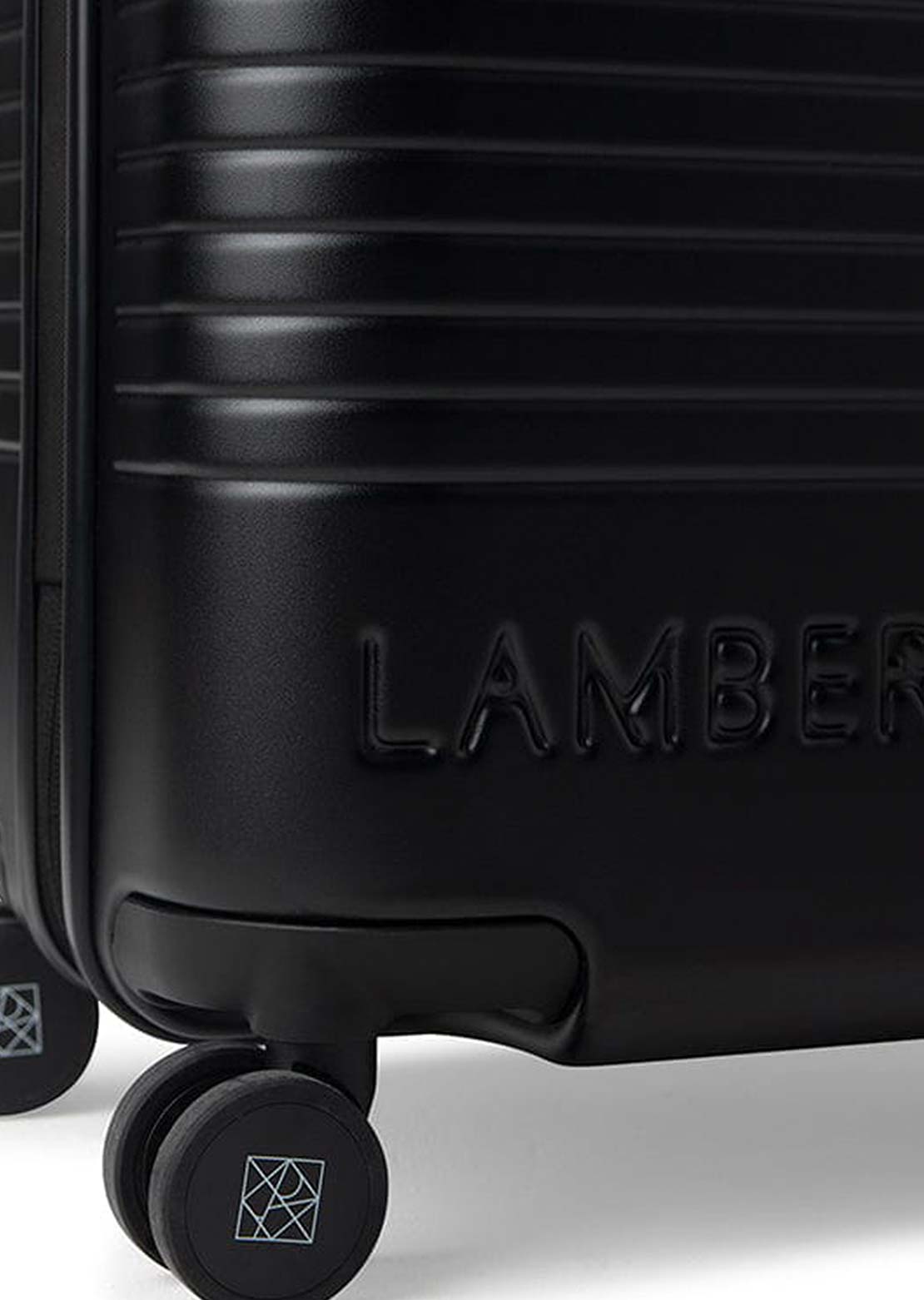Lambert Women's Berlin Check-in Suitcase Black