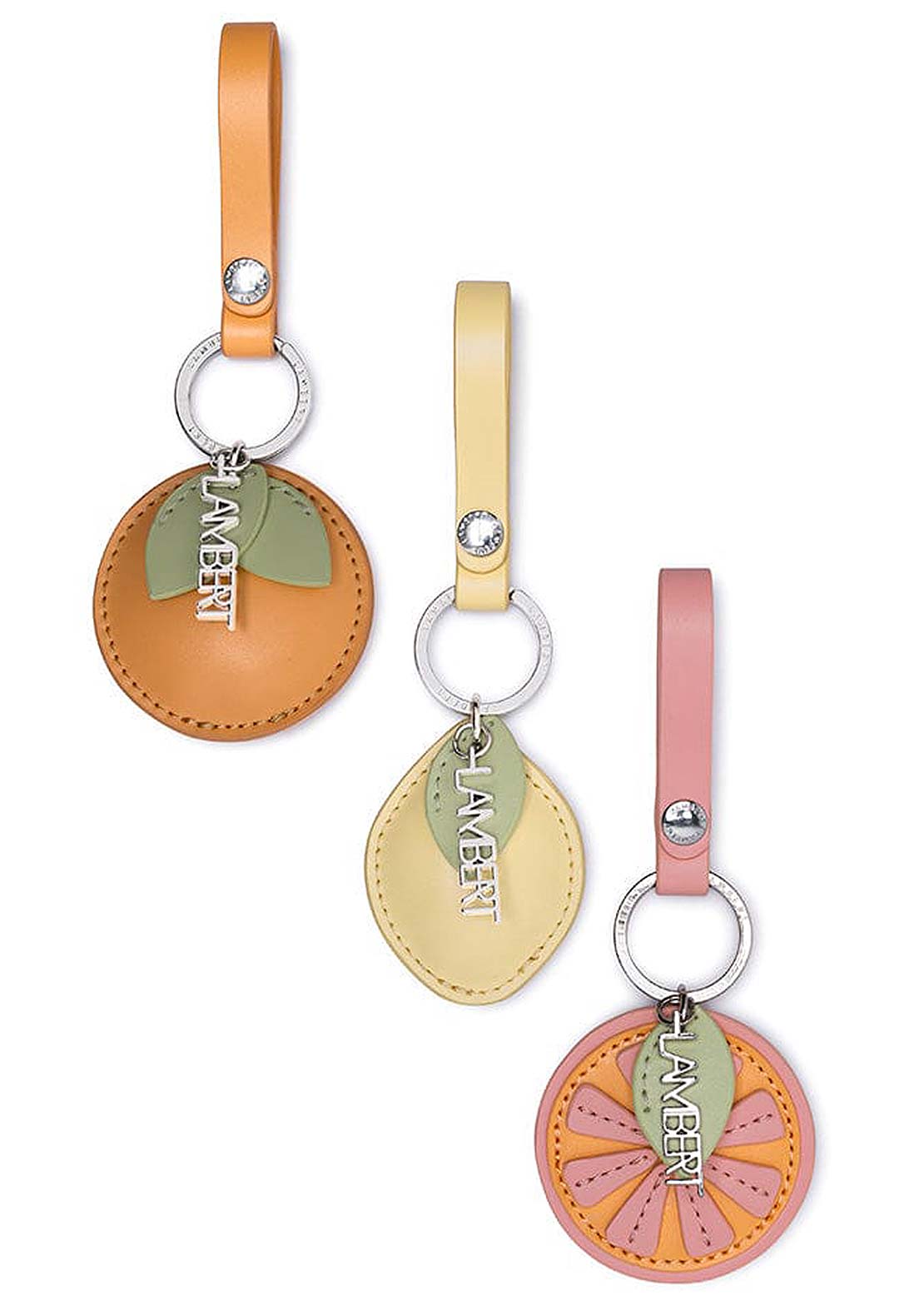 Lambert Women's Frutti Keychain Sorbet Mix Grapefruit