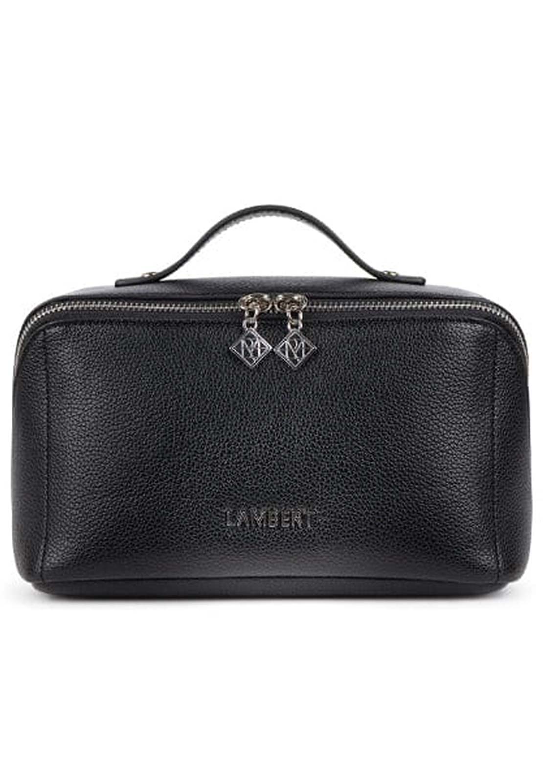 Lambert Women's Jolie Cosmetic Bag Black Pebble