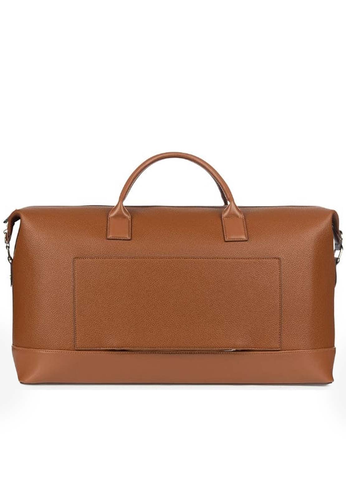 Lambert Women&#39;s June Vegan Leather Travel Tote Bag Affogato Pebble