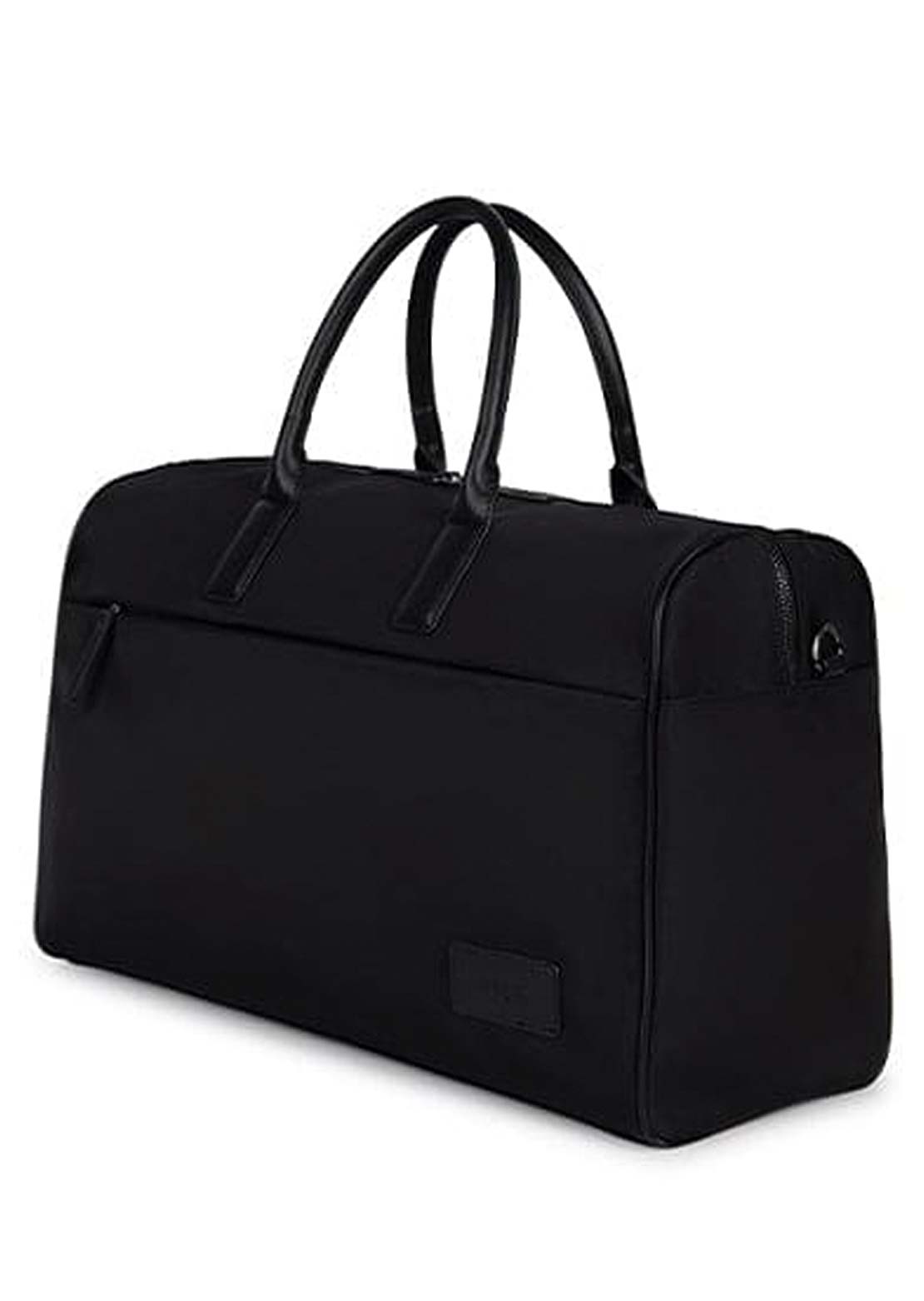 Lambert Women's London Vegan Leather Duffel Bag Black