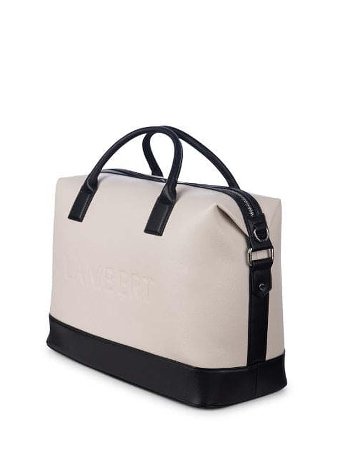 Lambert Women&#39;s Mae Cabin Size Travel Bag Oystermix Pebble