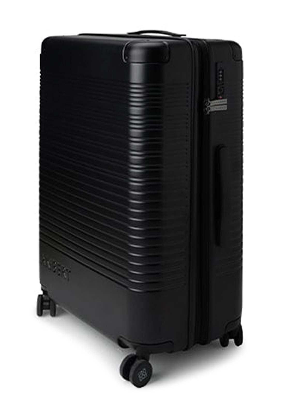 Lambert Women's Milan Check-in Suitcase Black