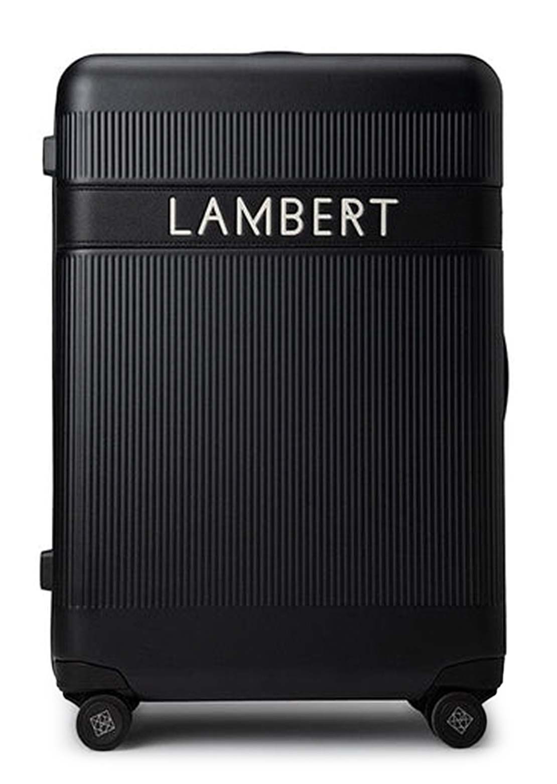 Lambert Women's Tokyo Check-in Suitcase Black