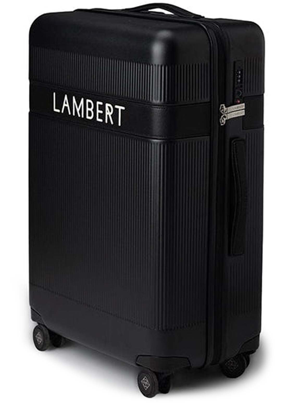 Lambert Women's Tokyo Check-in Suitcase Black