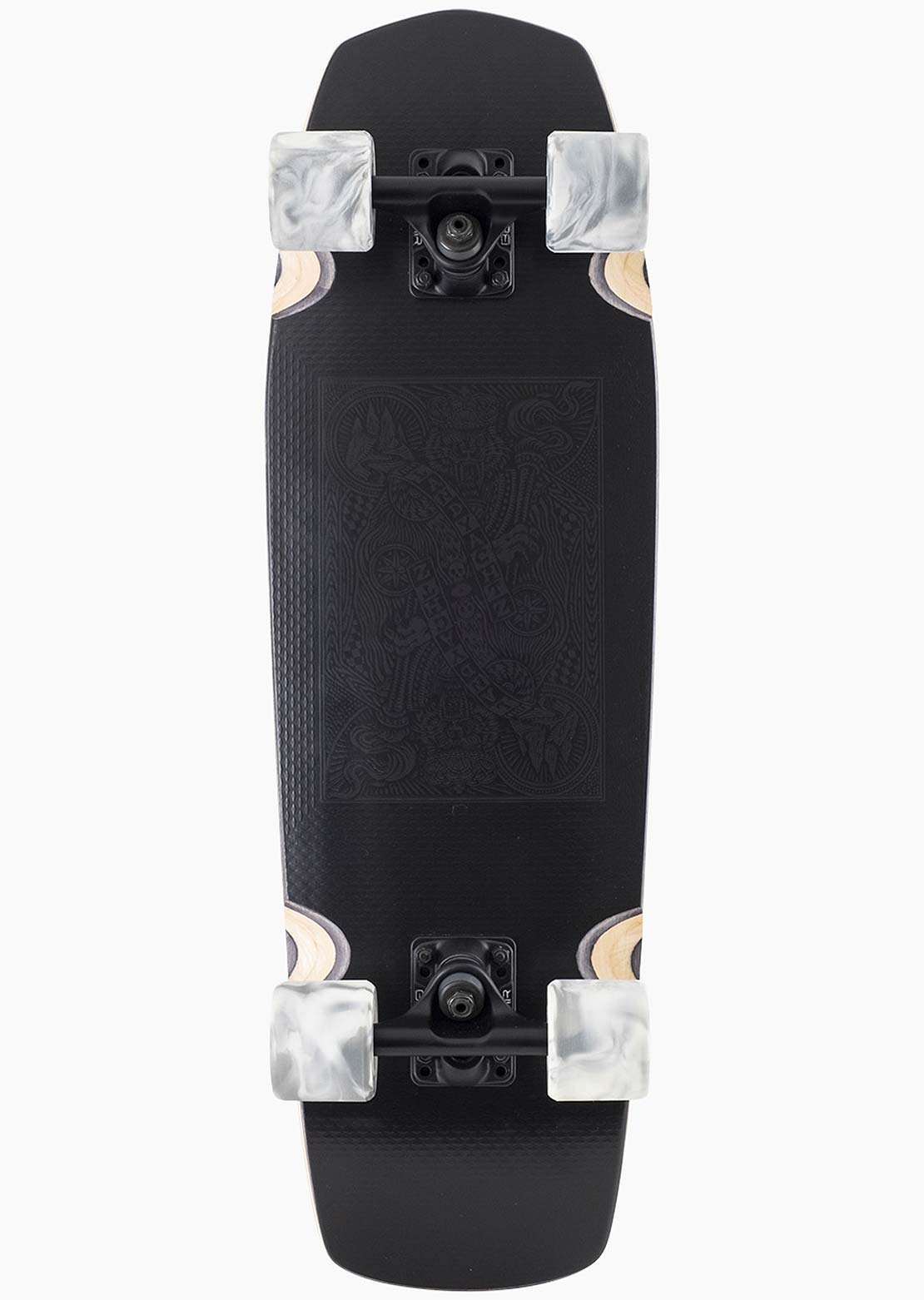 Landyachtz Unisex Dinghy Coffin Complete Board Stealth Card