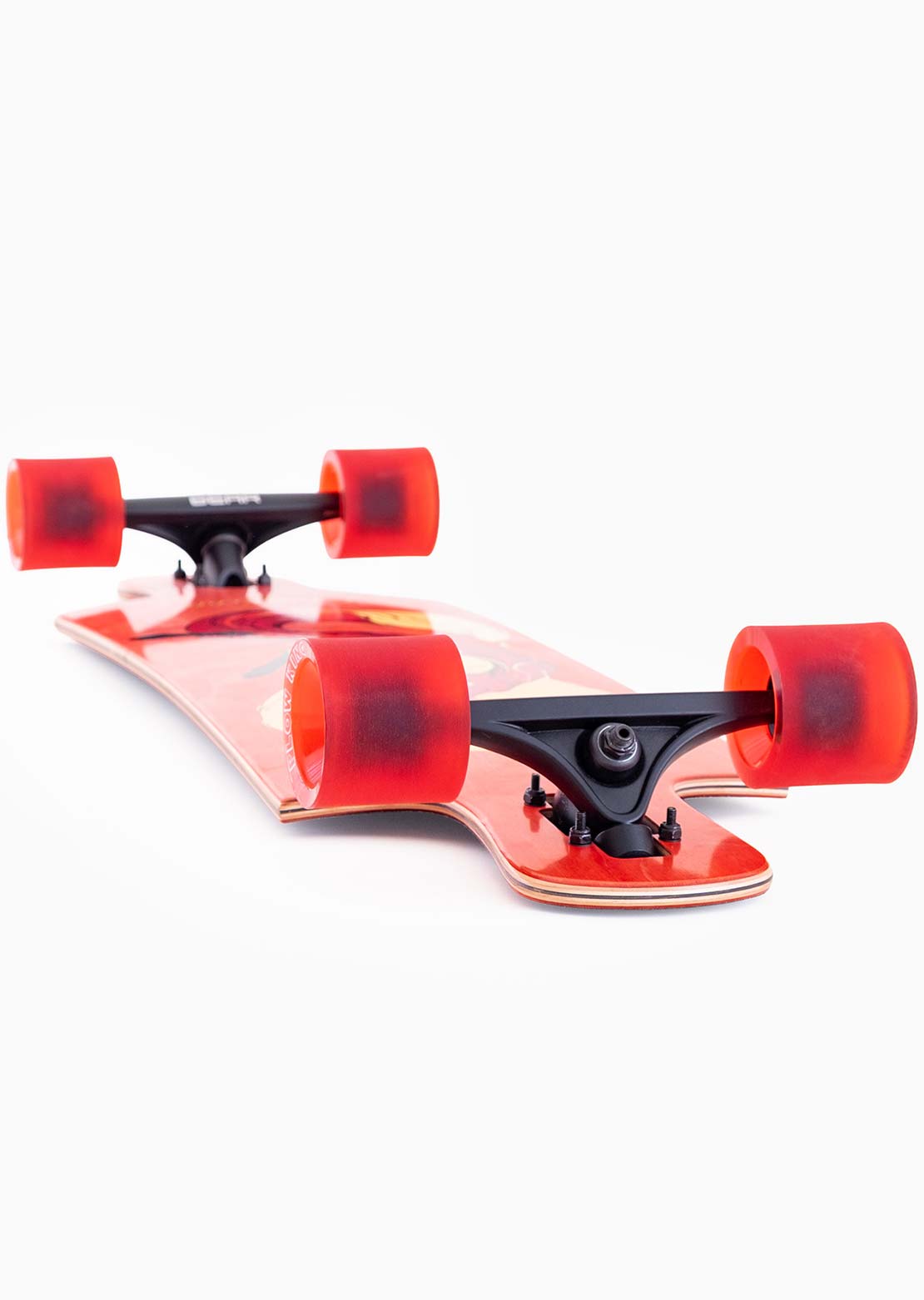 Landyachtz Unisex Drop Hammer Complete Board Sun Fox