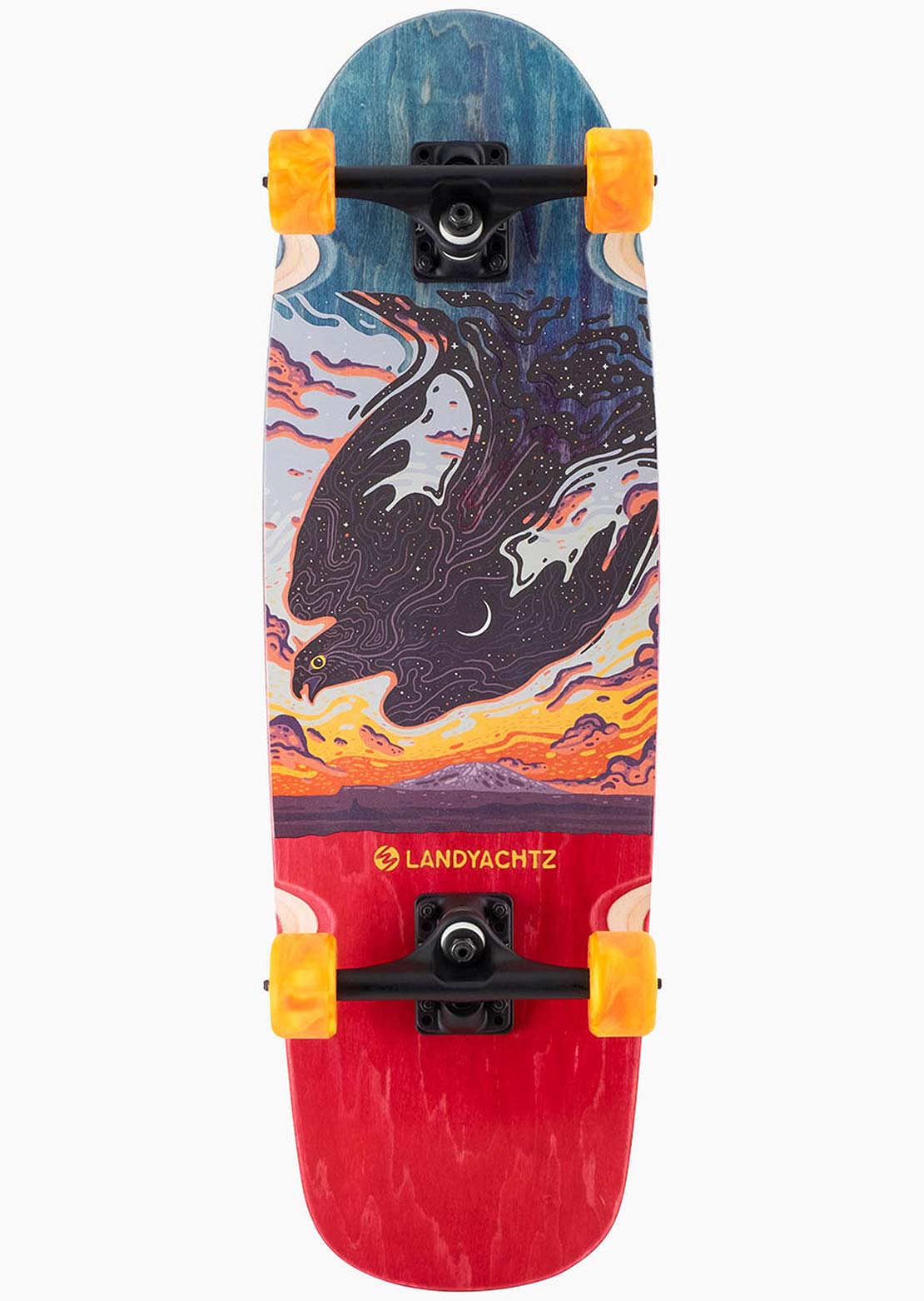 Landyachtz Unisex Tugboat Complete Board Nightfall