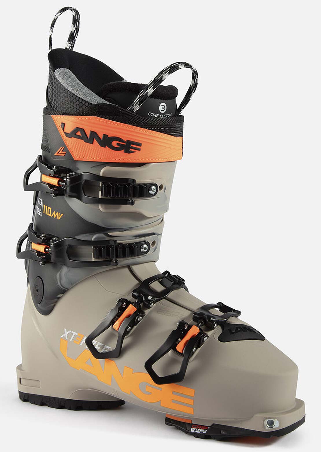 Lange Men's XT3 Free 110 MV GW Ski Boots Wild Beige