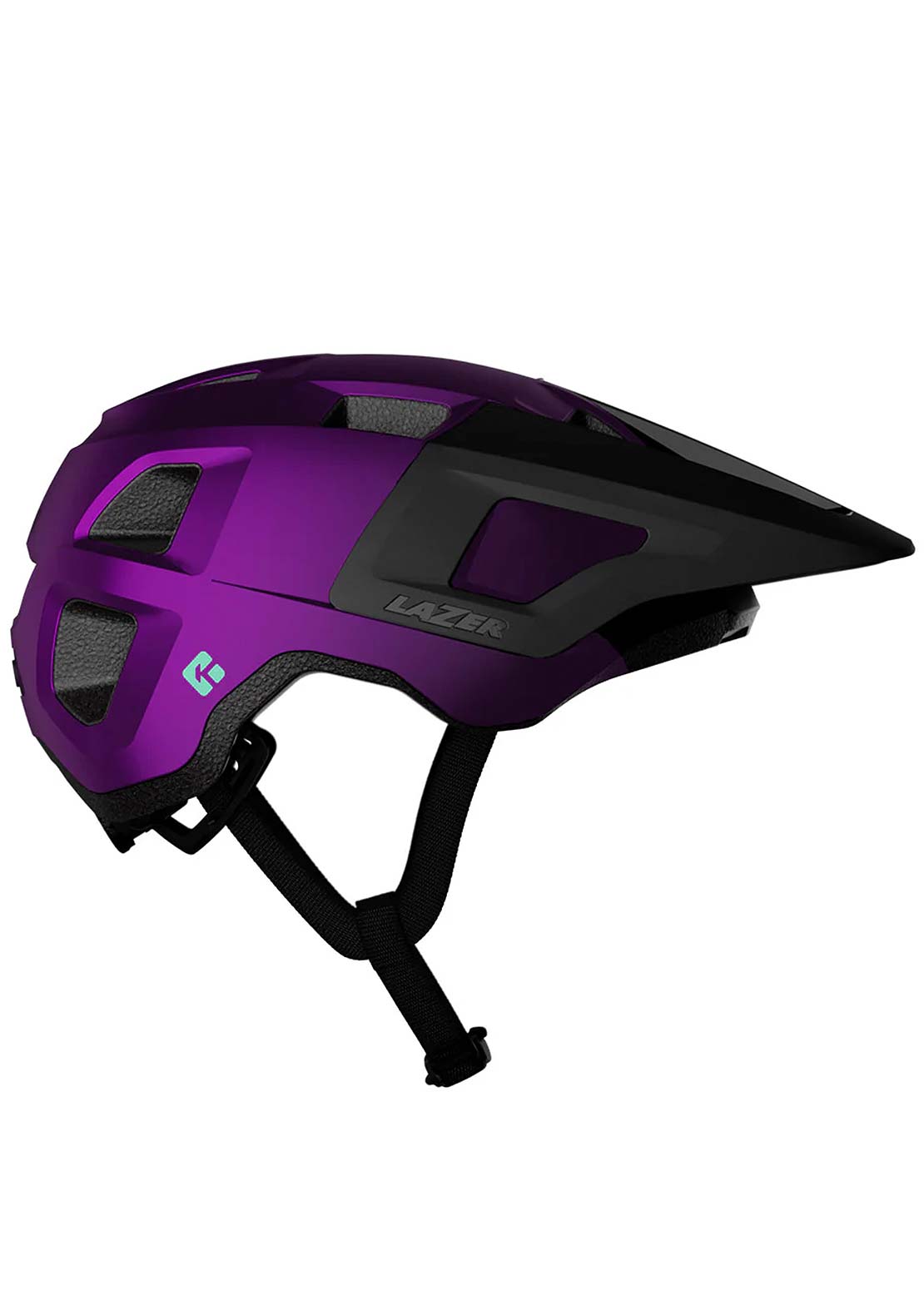 Lazer Junior Finch KinetiCore Helmet Matte Metallic Purple Black
