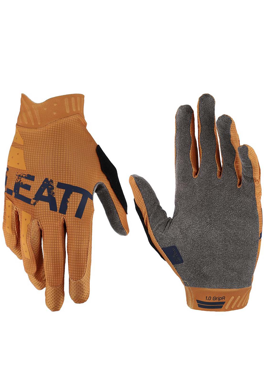 Leatt 1.0 GripR Mountain Bike Gloves Rust